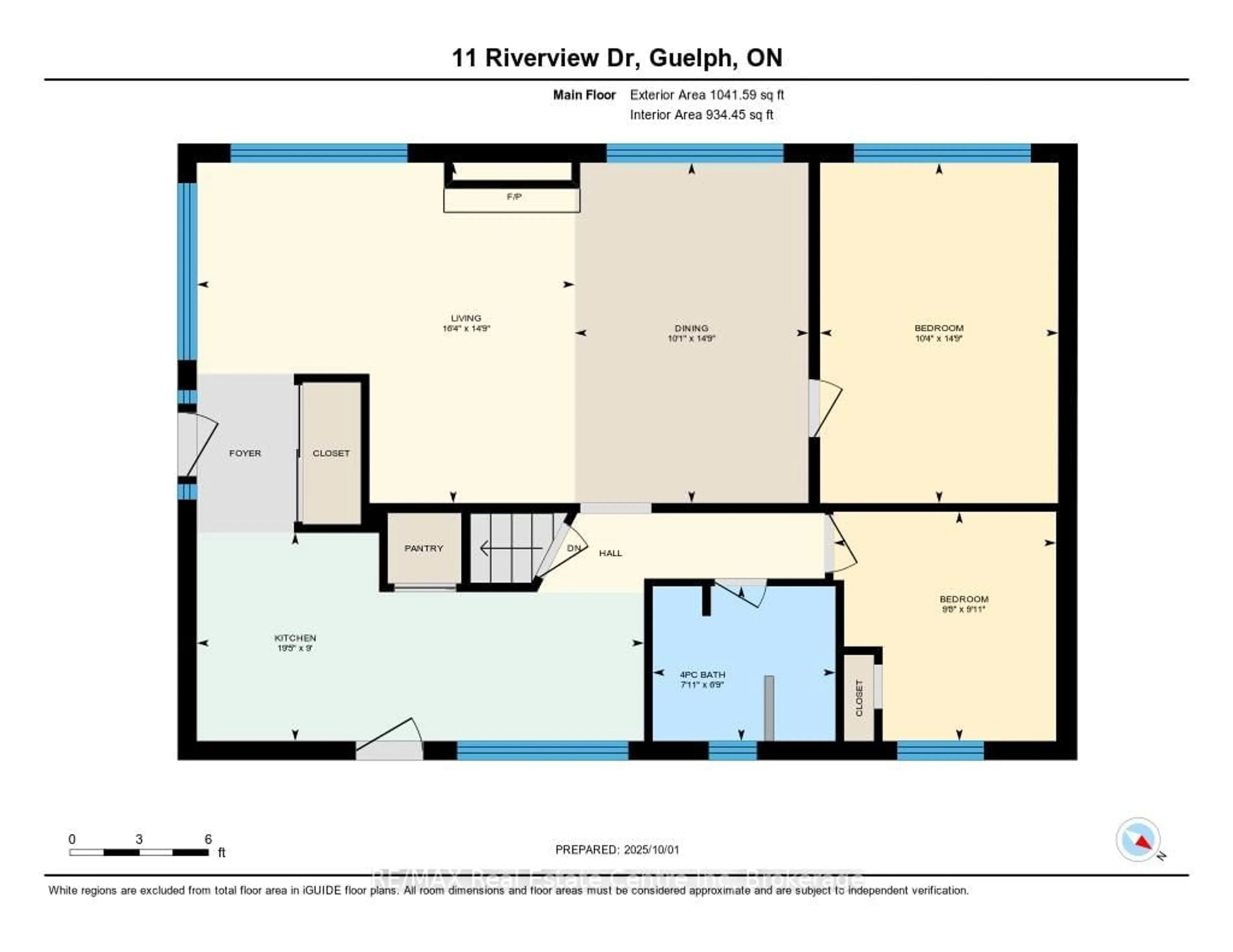 Floor plan for 11 Riverview Dr, Guelph Ontario N1E 3R6