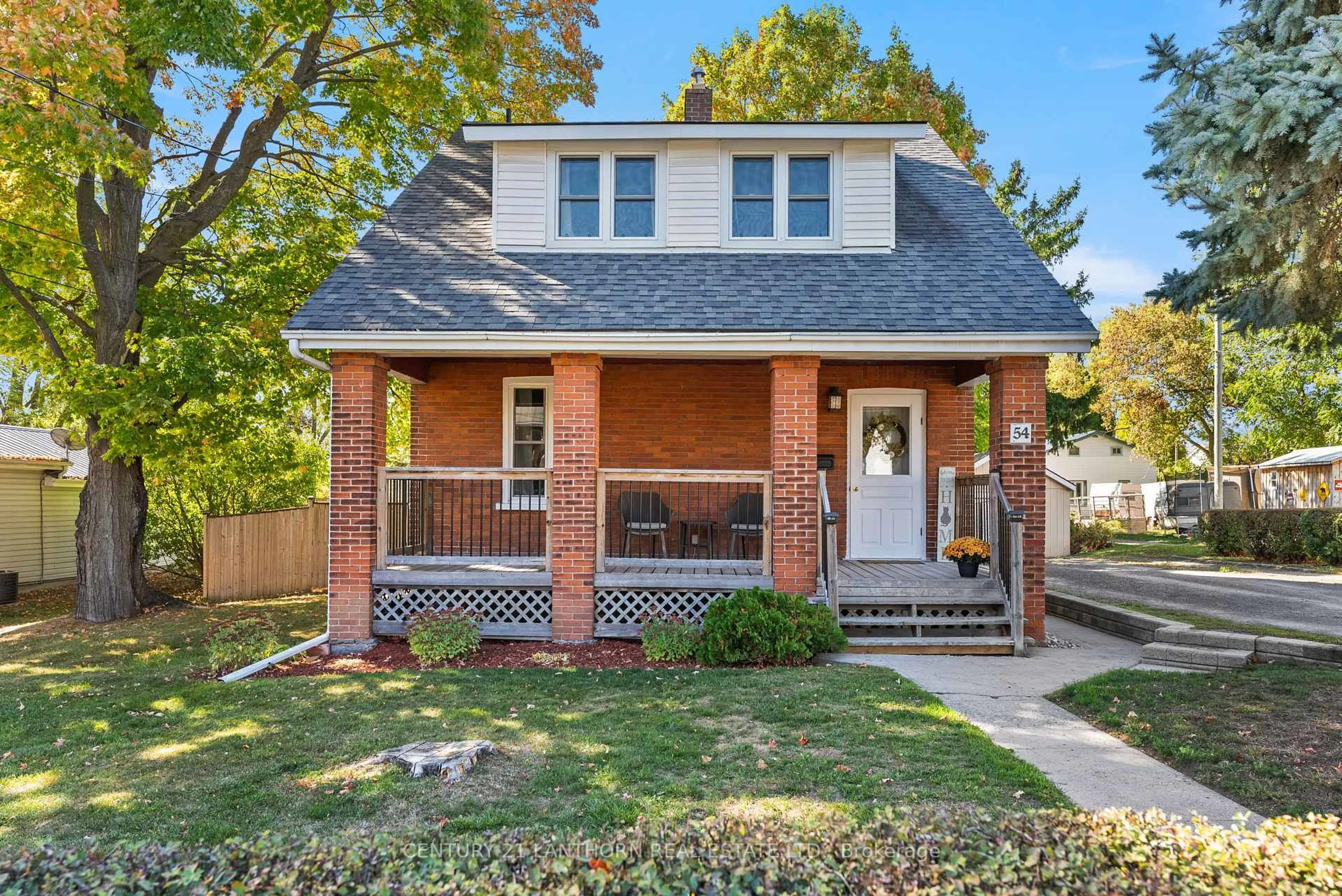 Home with brick exterior material, street for 54 Prince of Wales Dr, Belleville Ontario K8P 2T7