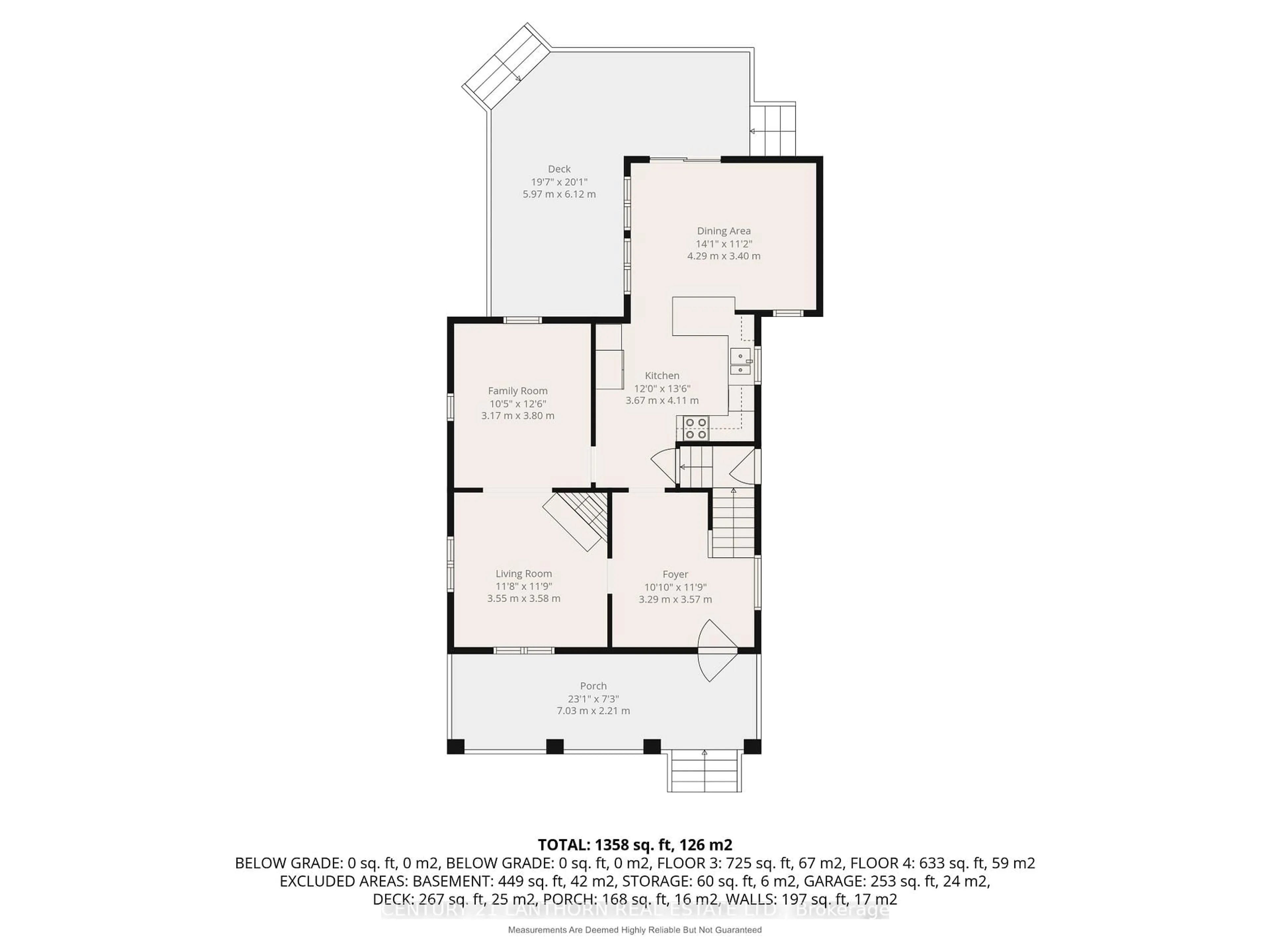 Floor plan for 54 Prince of Wales Dr, Belleville Ontario K8P 2T7