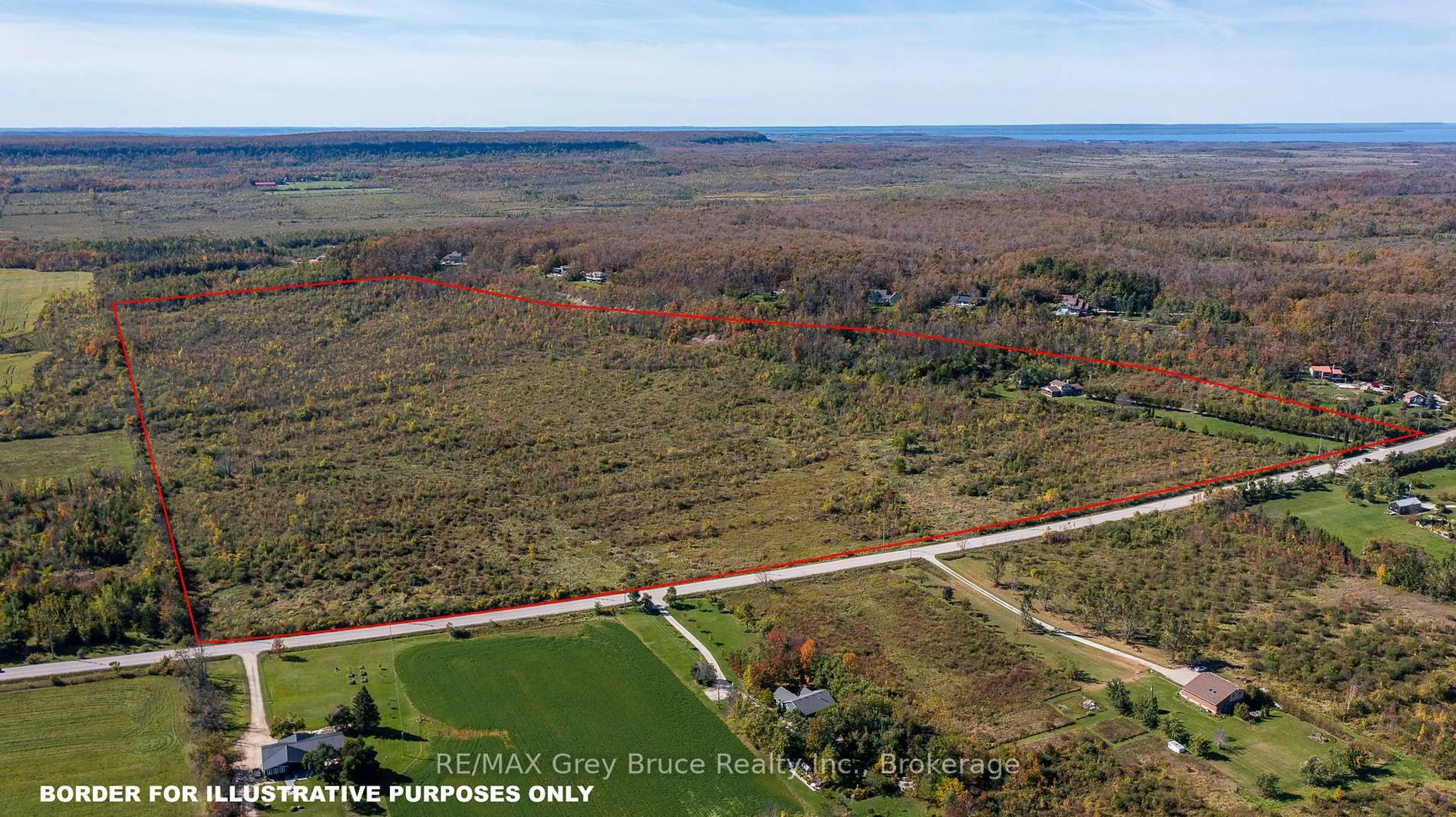 A pic from outside/outdoor area/front of a property/back of a property/a pic from drone, forest/trees view for 138558 Grey Rd 112, Meaford Ontario N4L 1W5