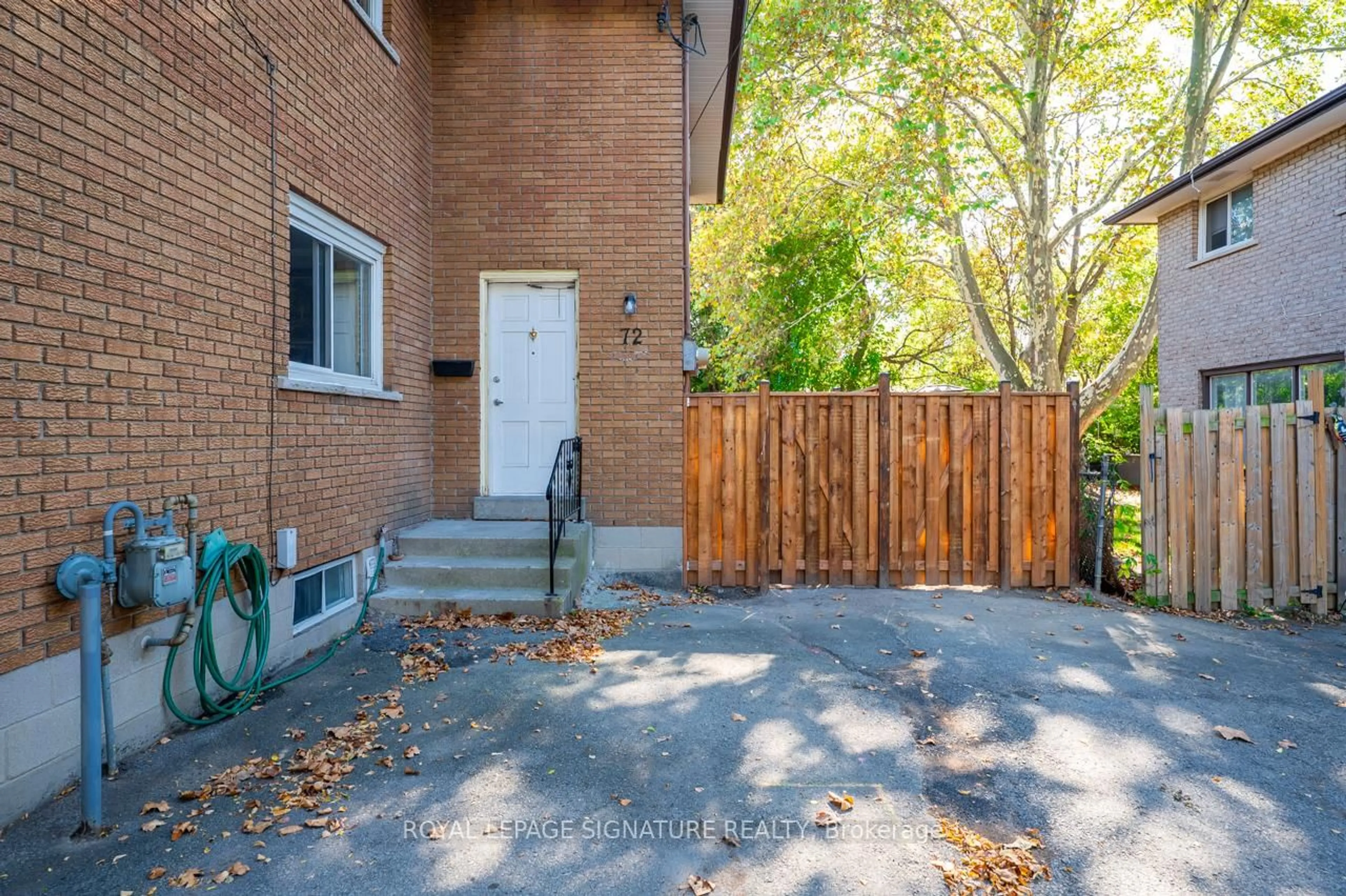 Patio, street for 72 & 74 Delawana Dr, Hamilton Ontario L8E 1G4