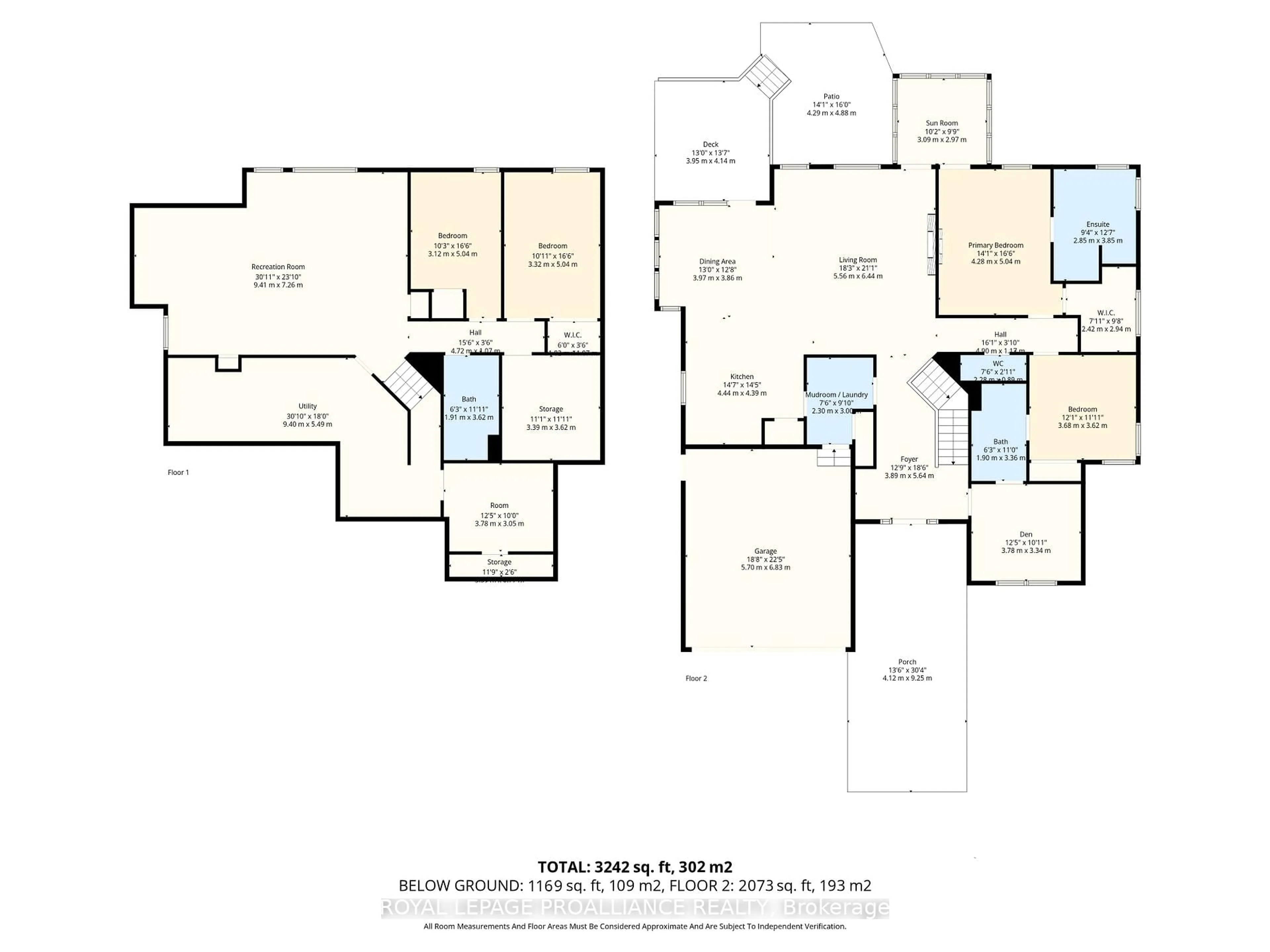 Floor plan for 6 Birch Crt, Brighton Ontario K0K 1H0