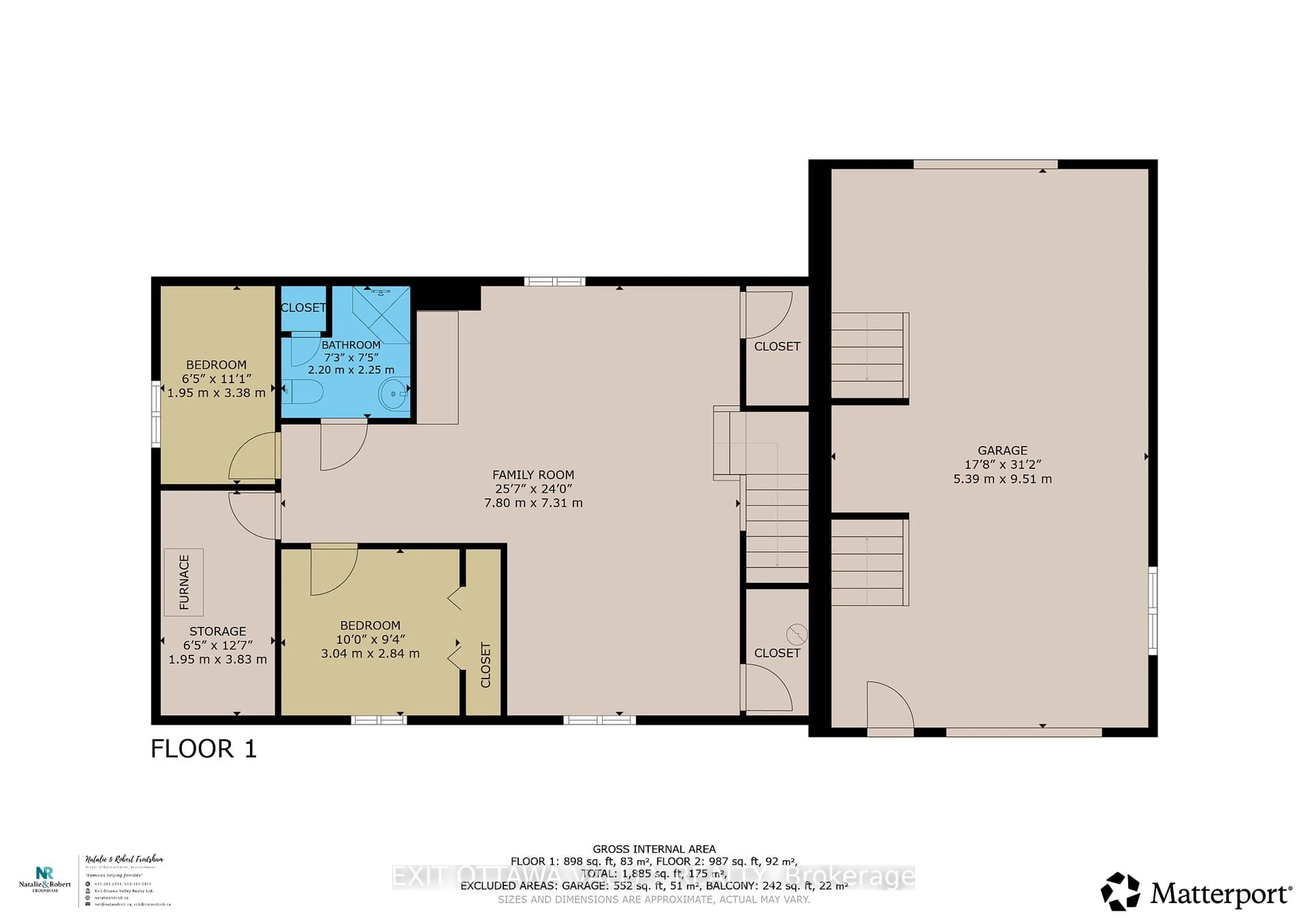 Floor plan for 2155 Foresters Falls Rd, Foresters Falls Ontario K0J 1V0