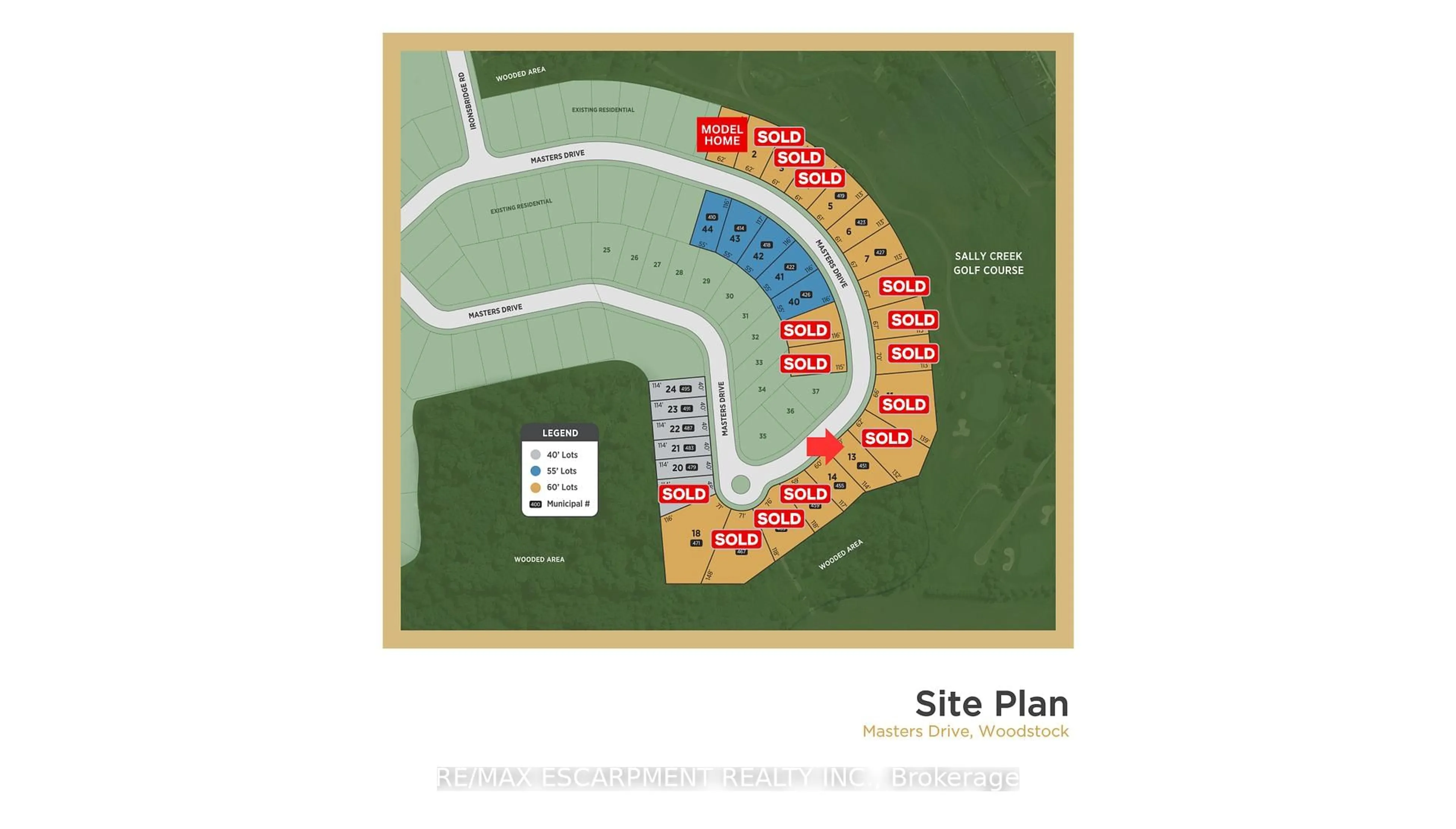Floor plan for 451 MASTERS Dr, Woodstock Ontario N4T 0L2