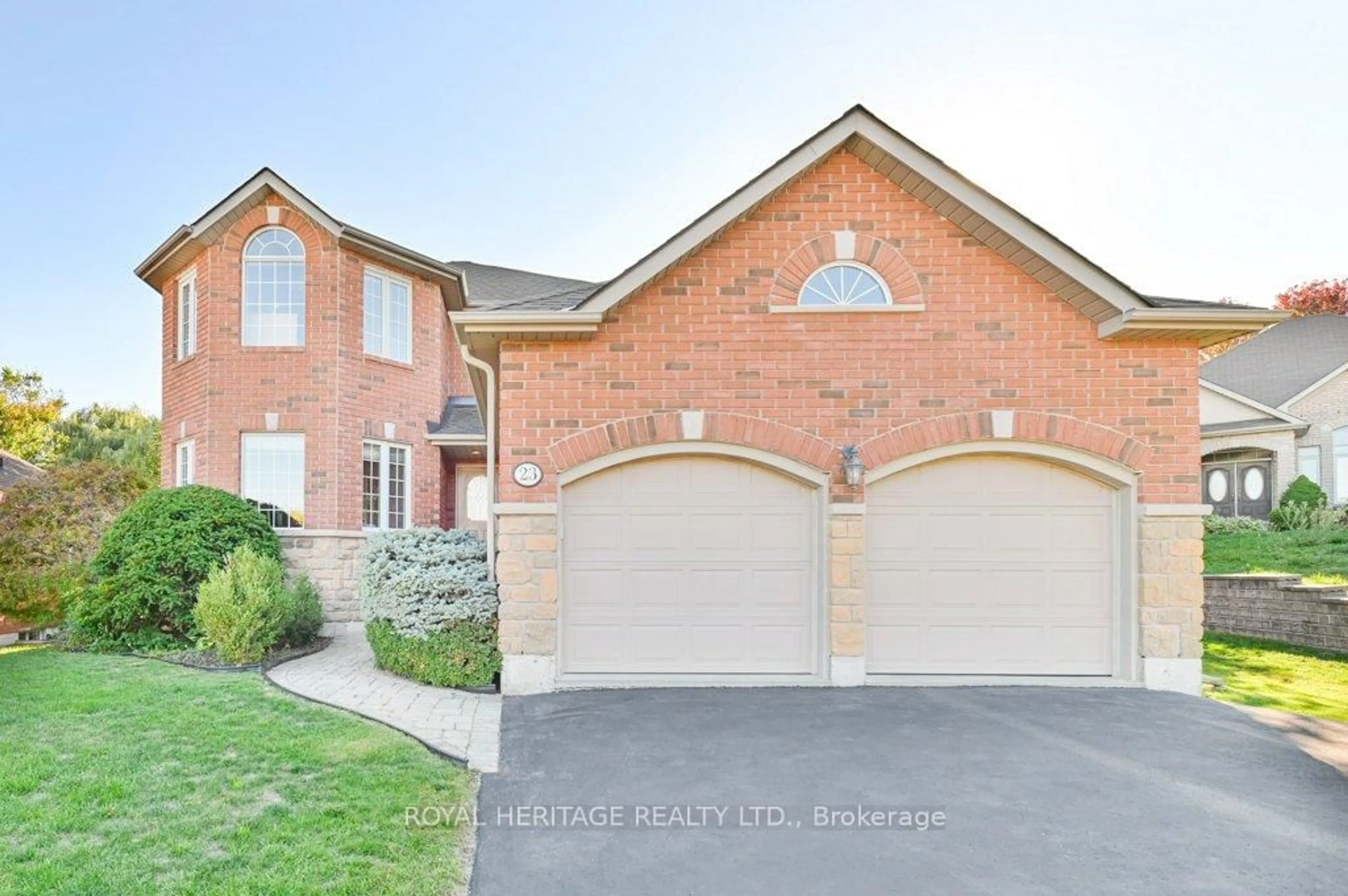 Home with brick exterior material, street for 23 Magnolia Crt, Belleville Ontario K8P 5M7