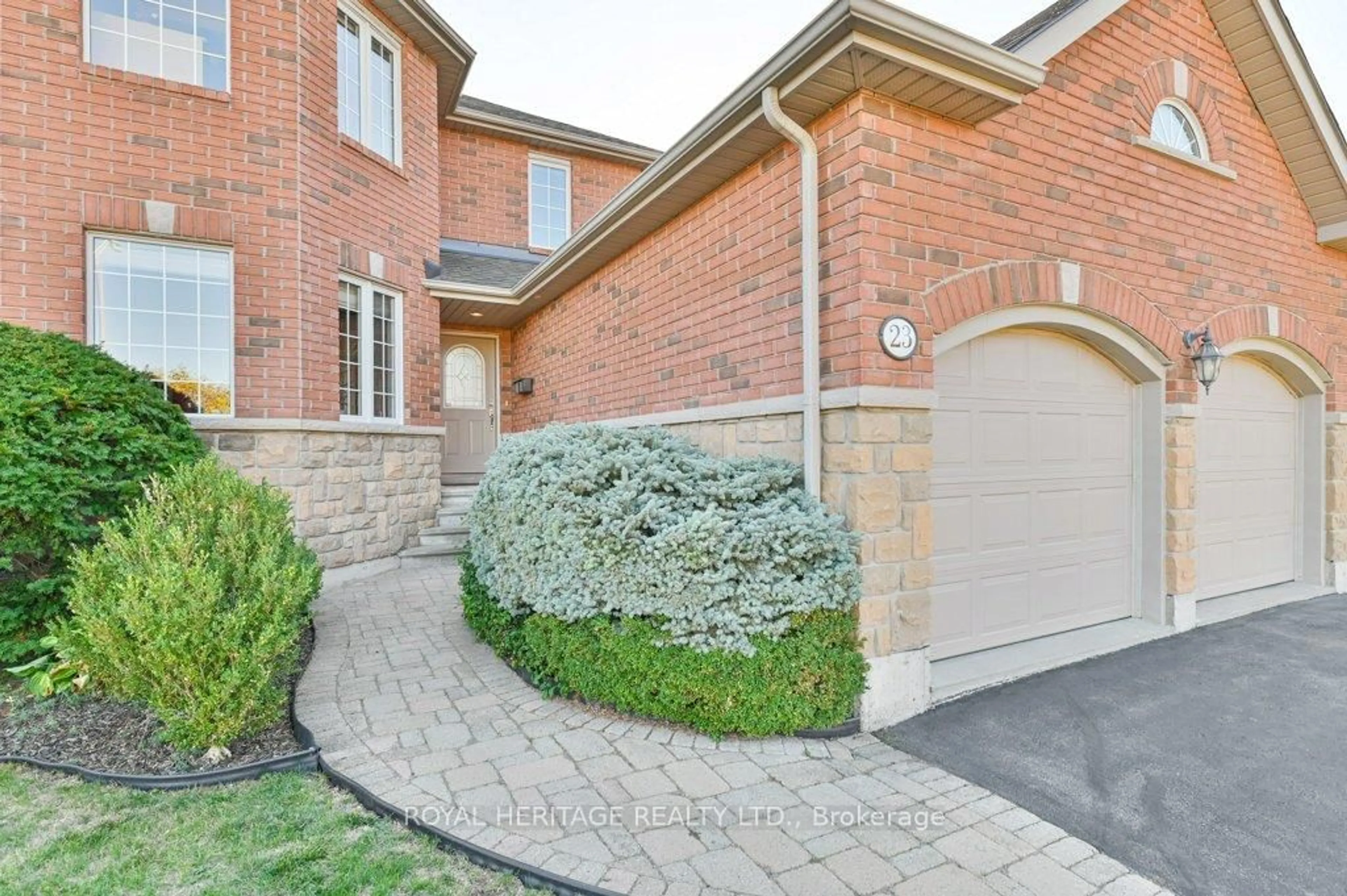 Home with brick exterior material, street for 23 Magnolia Crt, Belleville Ontario K8P 5M7