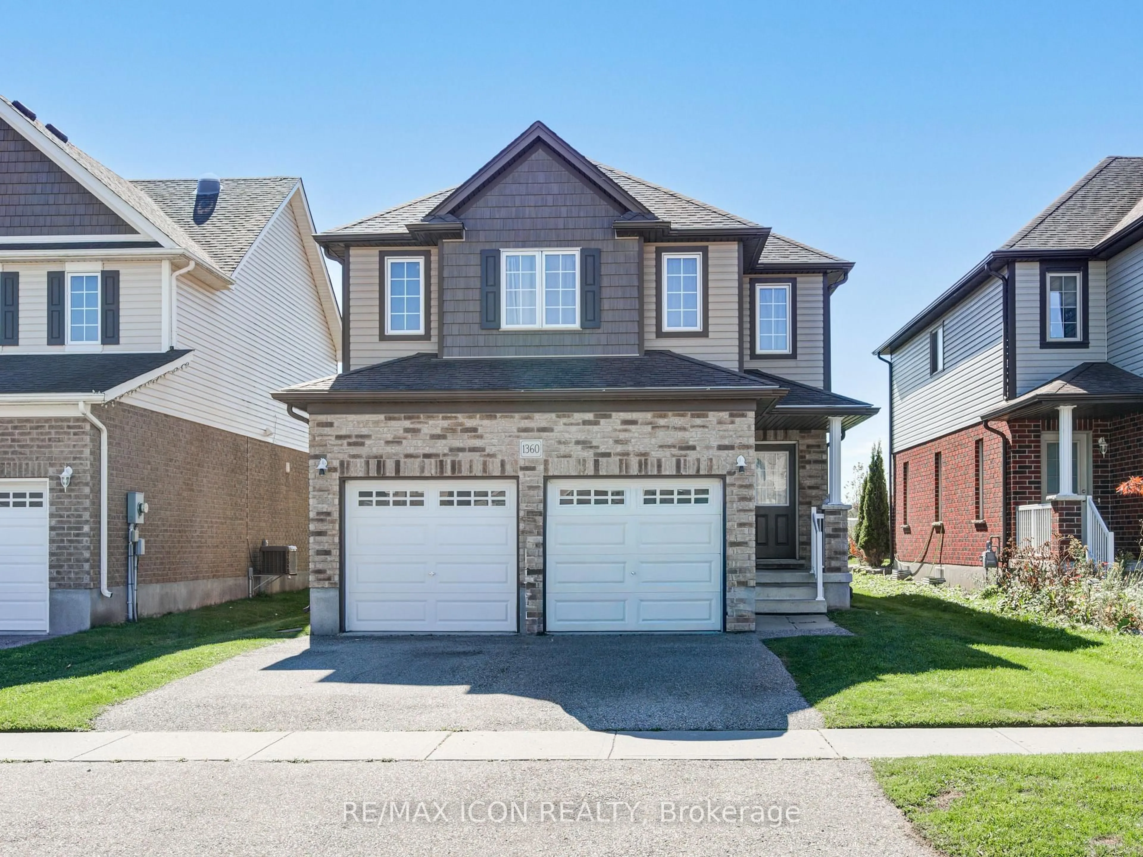 Home with brick exterior material, street for 1360 Caen Ave, Woodstock Ontario N4T 0G3