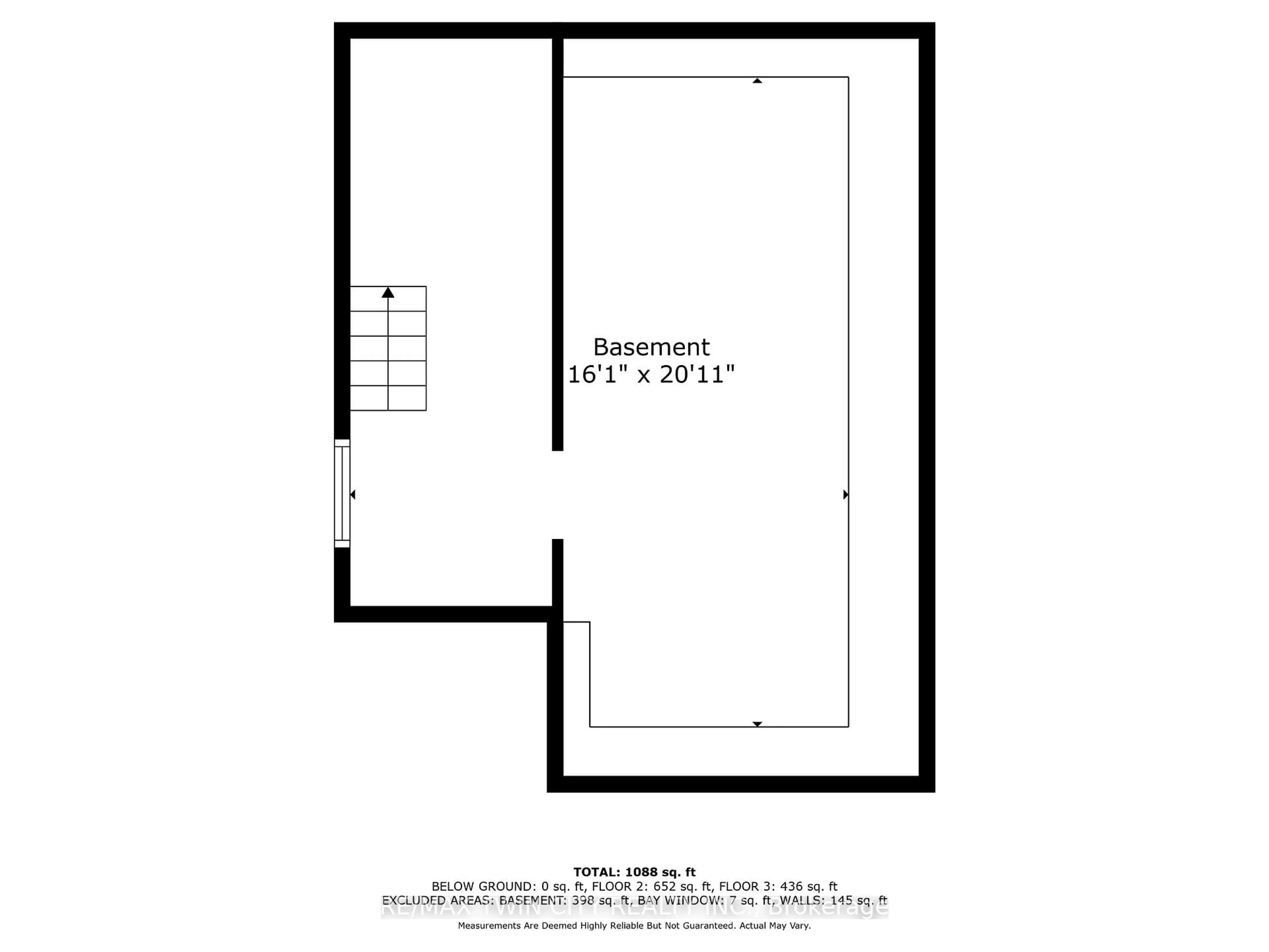 Floor plan for 1 Ontario St, Brantford Ontario N3S 2B7