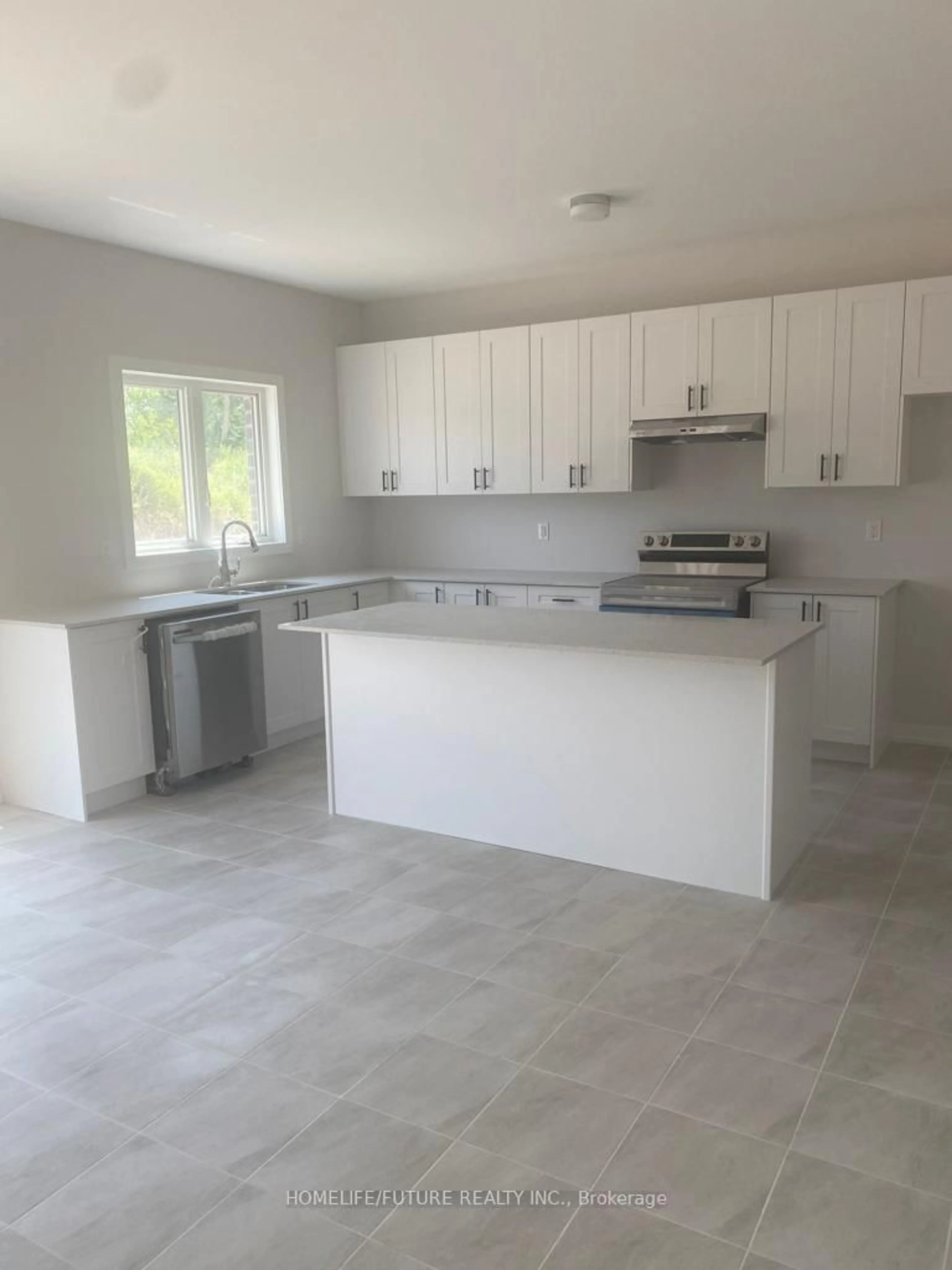 Open concept kitchen, ceramic/tile floor for 22 Bird St, Norfolk Ontario N3Y 0G9