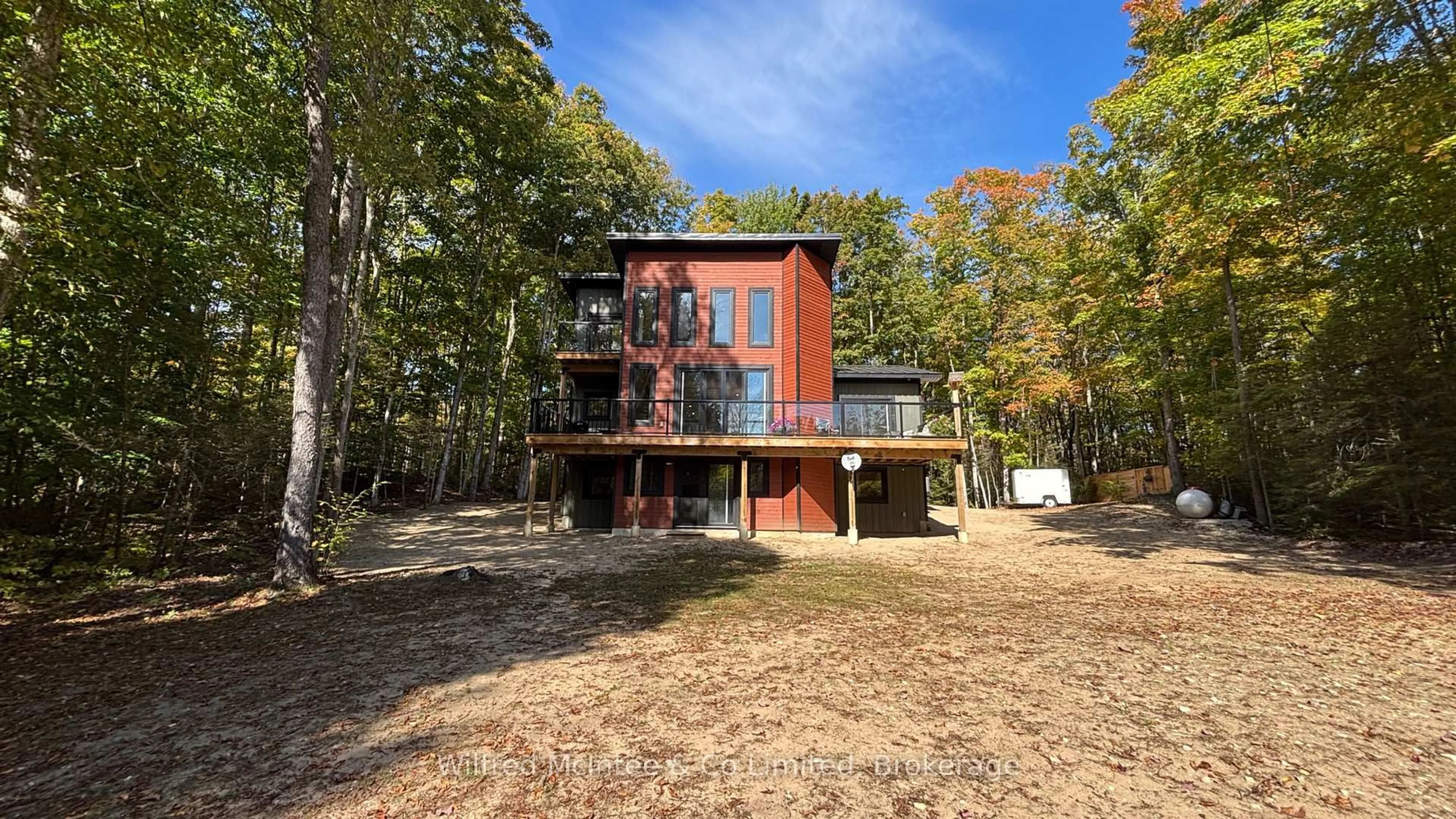 Home with brick exterior material, water/lake/river/ocean view for 78 Indian Tr, South Bruce Peninsula Ontario N0H 2T0