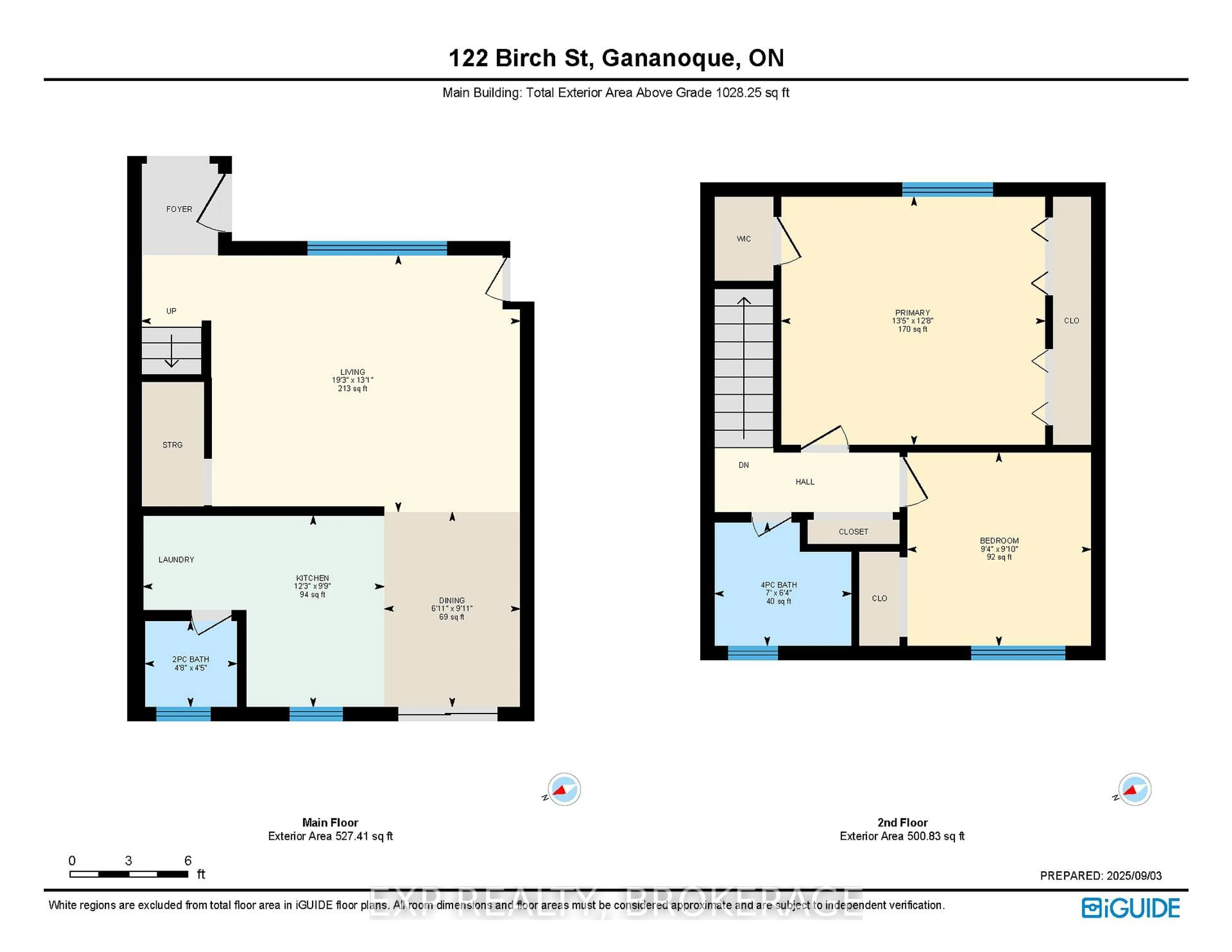 Floor plan for 122 BIRCH St, Gananoque Ontario K7G 2T4