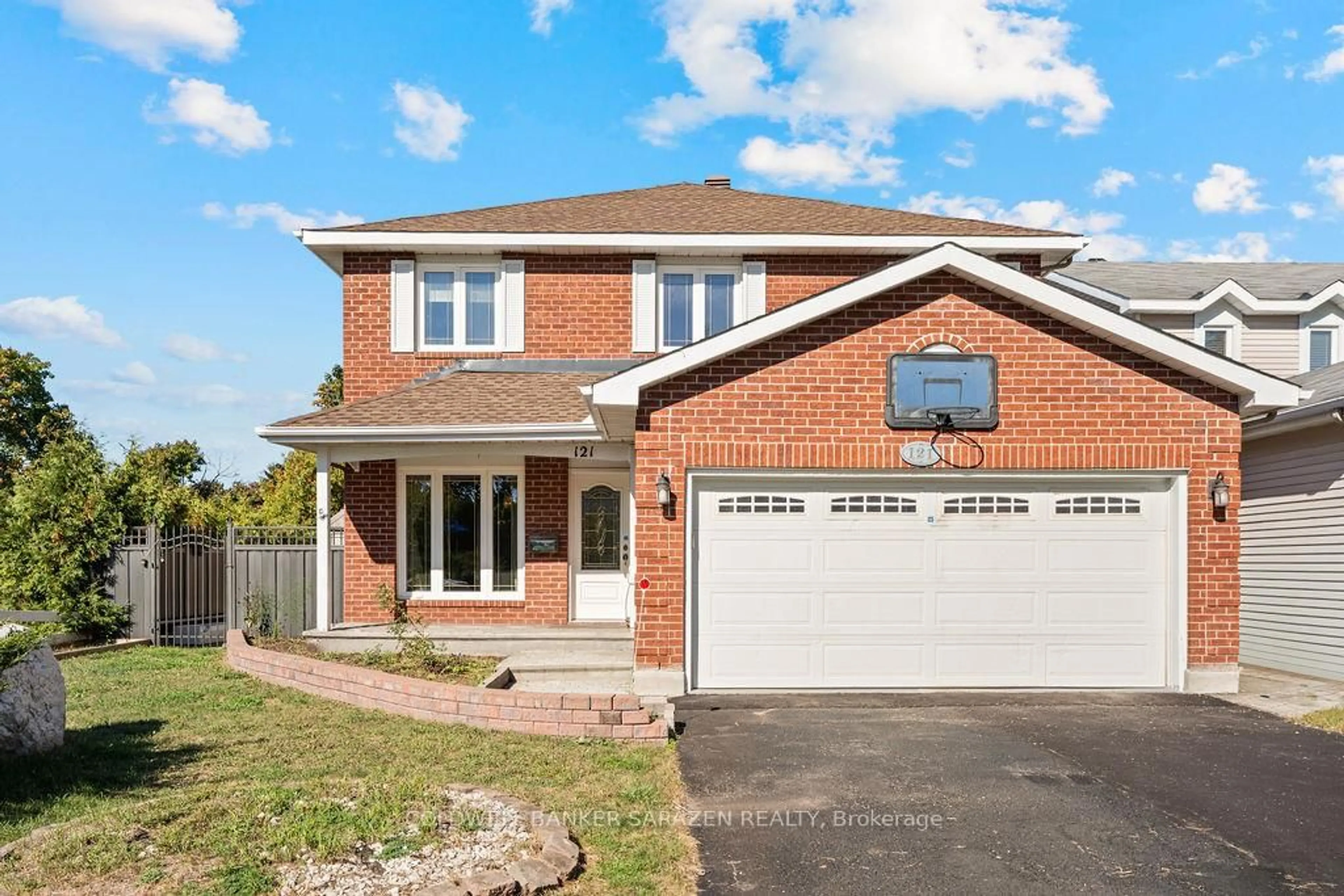 Home with brick exterior material, street for 121 Topley Cres, Ottawa Ontario K1G 4N2