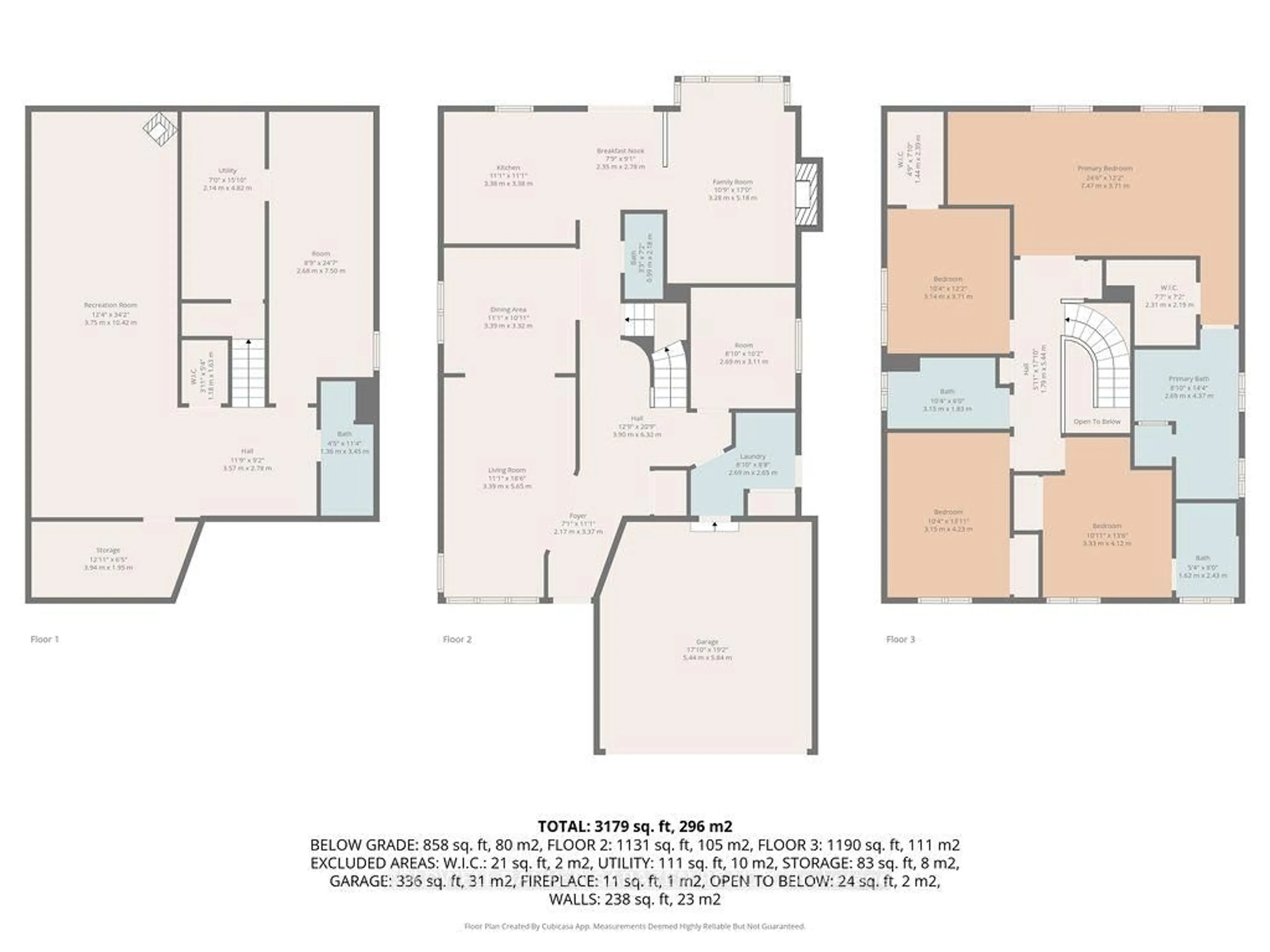 Floor plan for 121 Topley Cres, Ottawa Ontario K1G 4N2