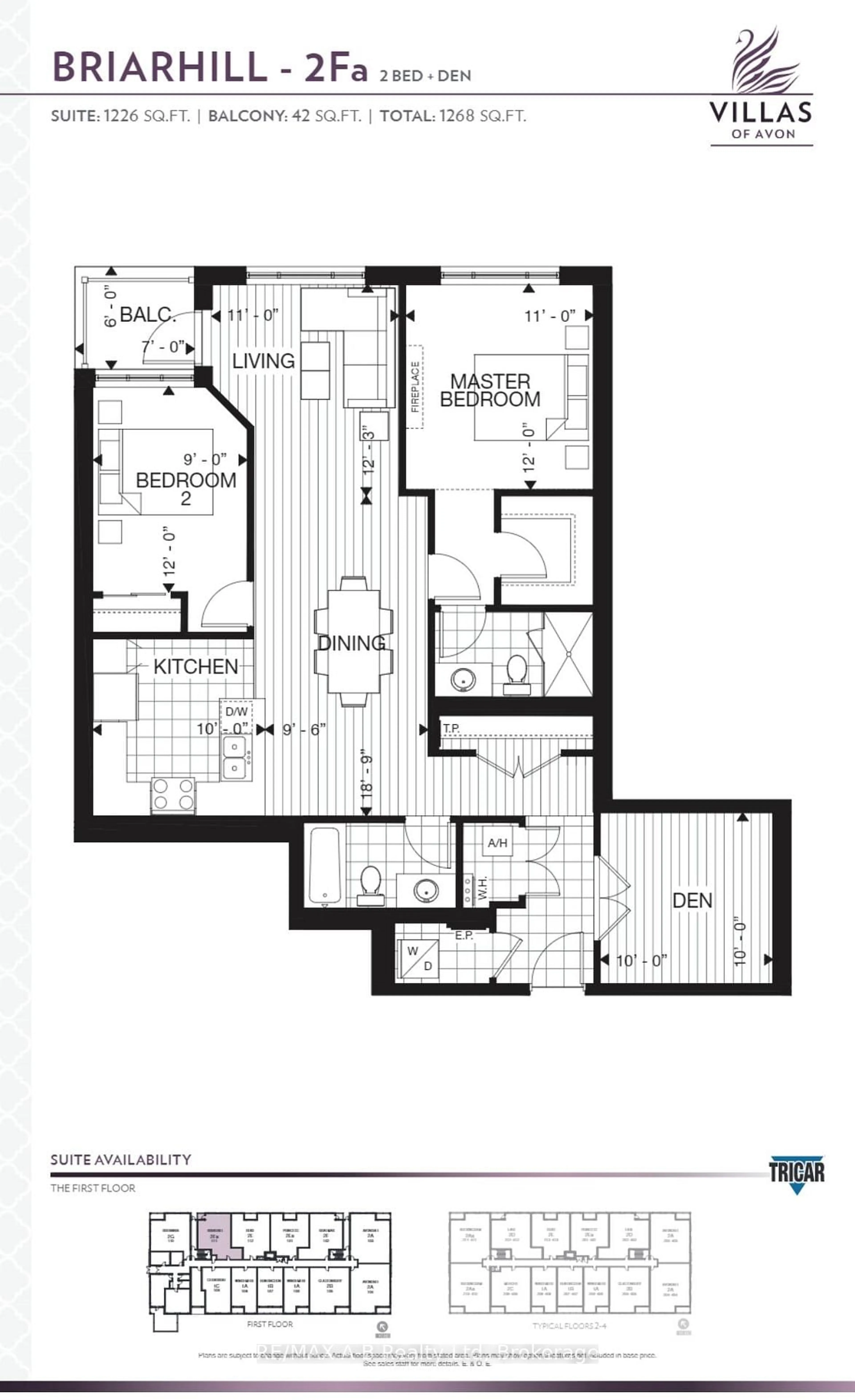 Floor plan for 255 John St #111, Stratford Ontario N5A 0G7