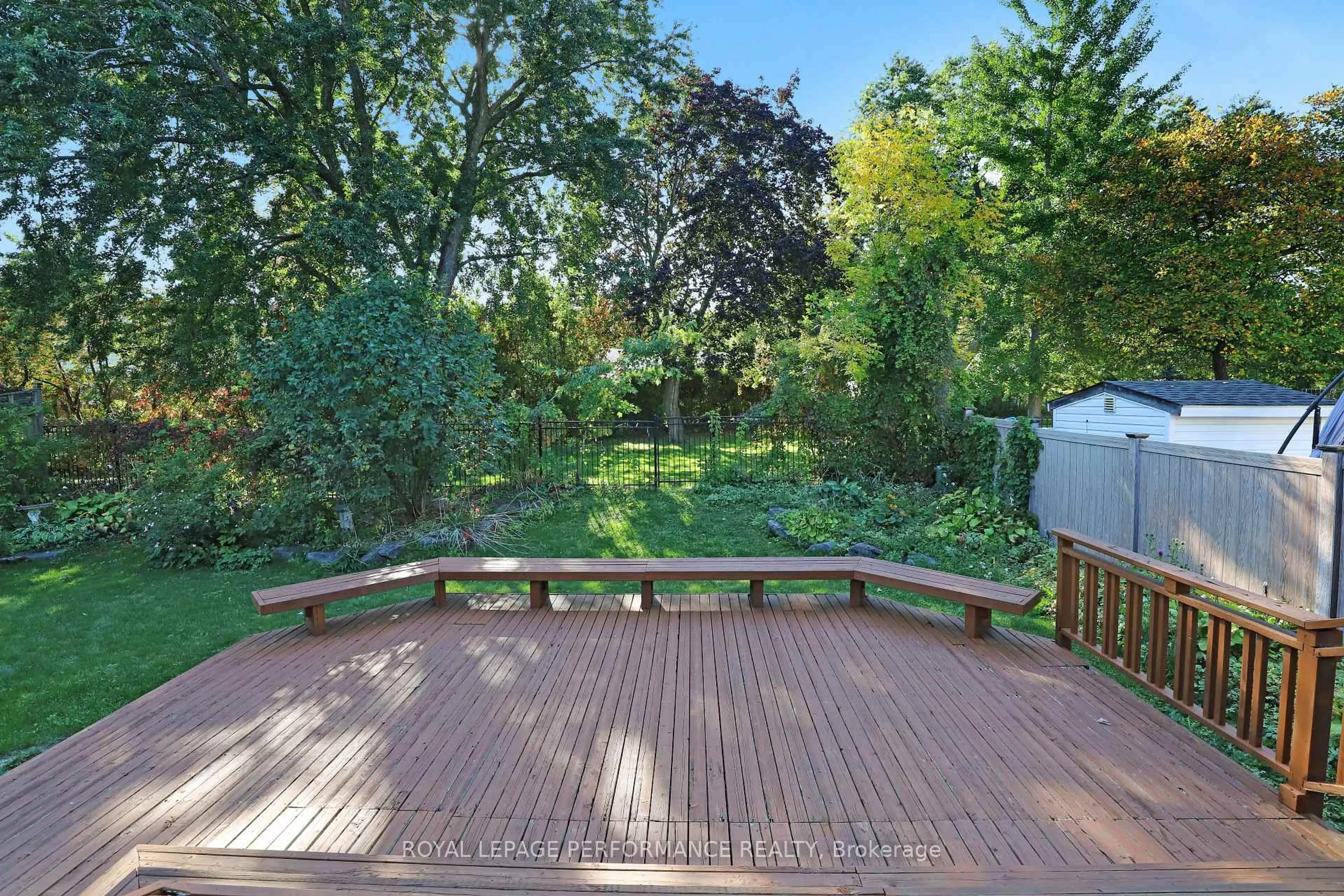 Patio, forest/trees view for 82 Queensline Dr, Ottawa Ontario K2H 7J5