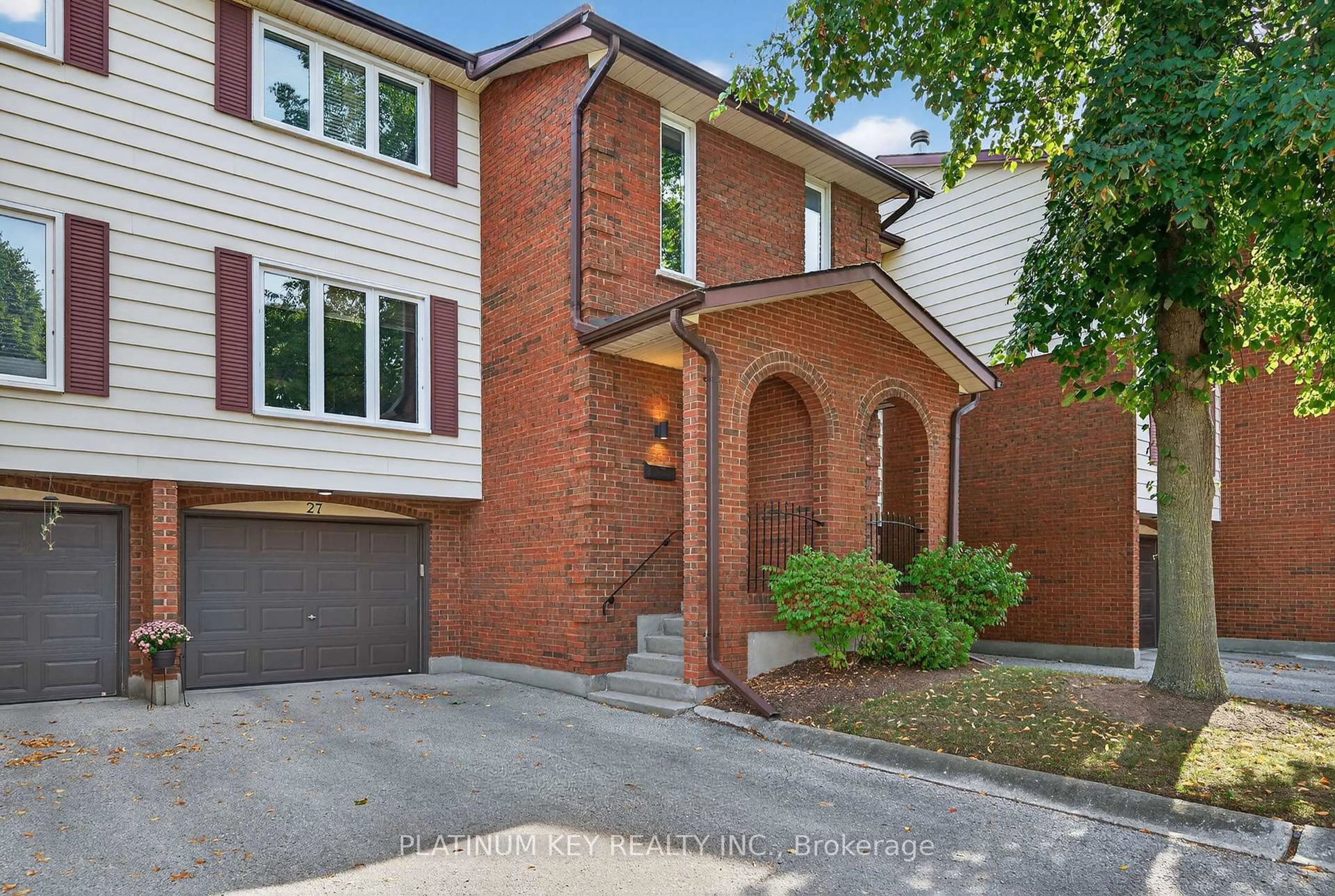 Home with brick exterior material, street for 295 Wilkins St #27, London South Ontario N6C 5C1