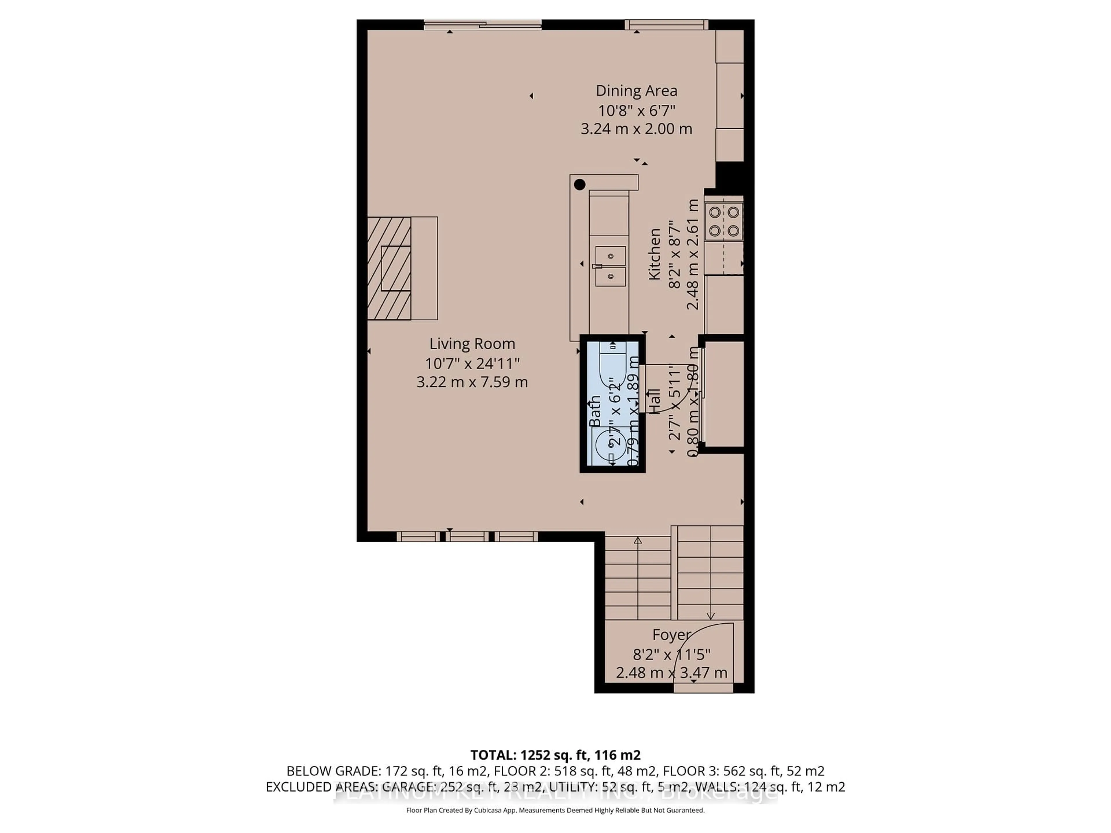 Floor plan for 295 Wilkins St #27, London South Ontario N6C 5C1
