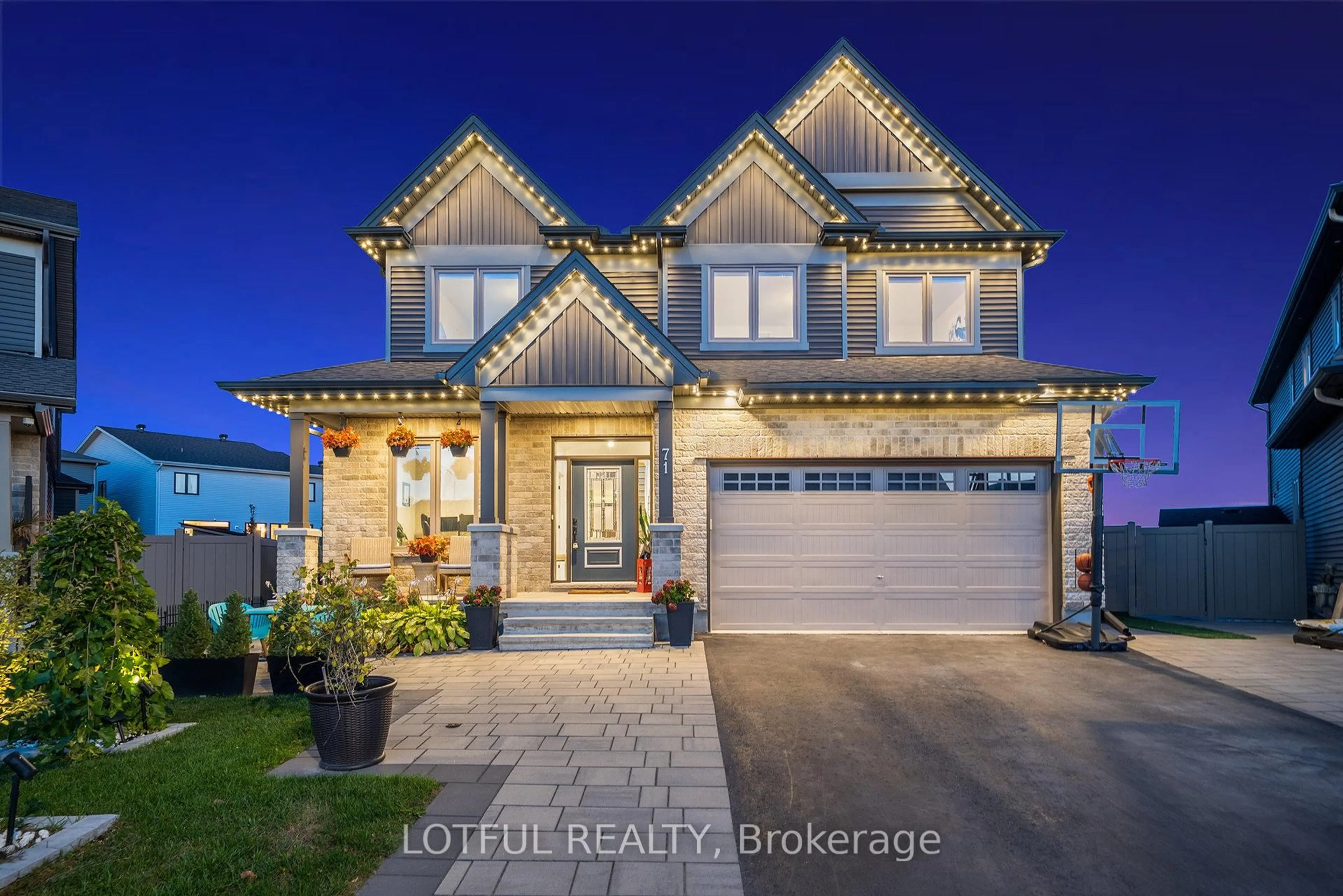 Home with brick exterior material, street for 71 Aridus Cres, Ottawa Ontario K2S 2L3