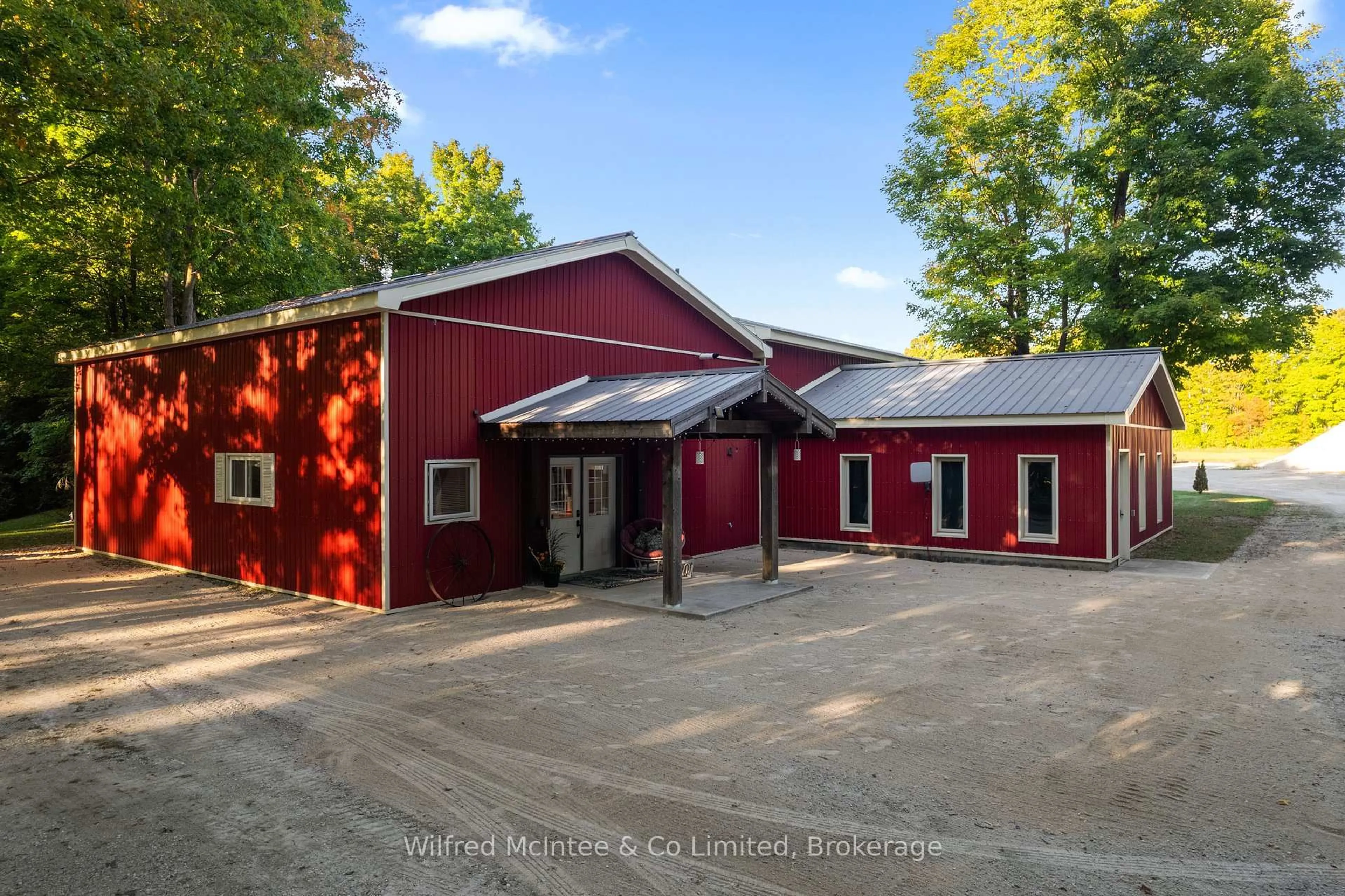 A pic from outside/outdoor area/front of a property/back of a property/a pic from drone, unknown for 193455 30th Sideroad NDR, West Grey Ontario N4N 3B8