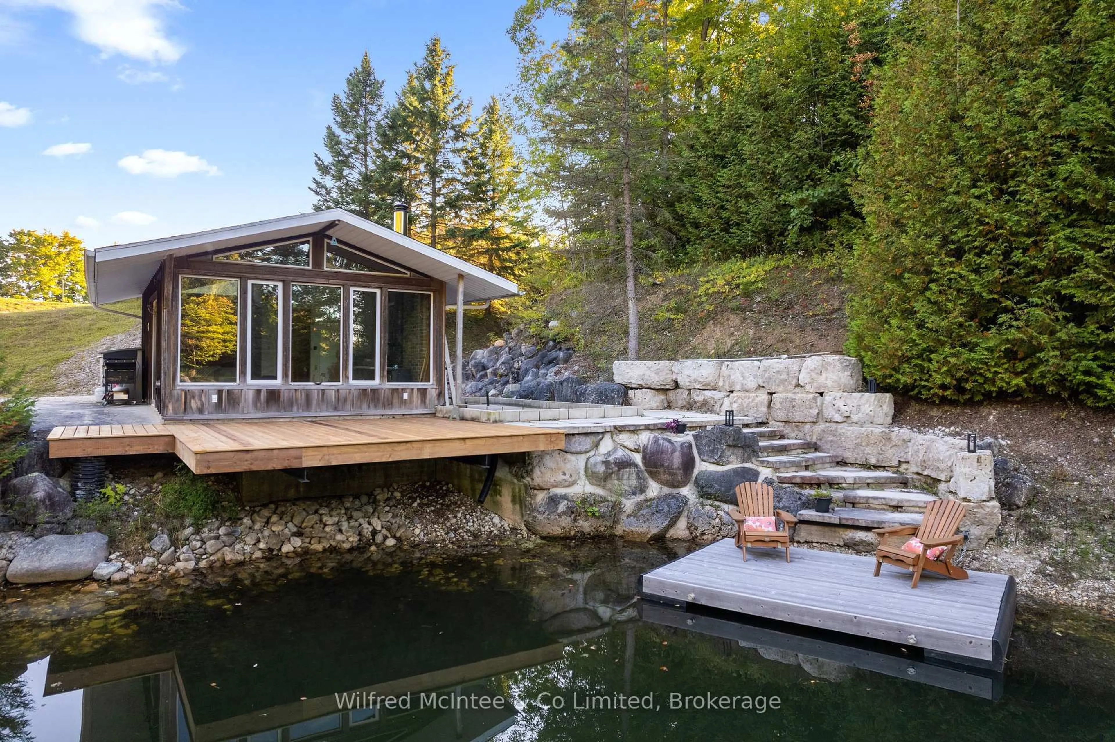 Patio, water/lake/river/ocean view for 193455 30th Sideroad NDR, West Grey Ontario N4N 3B8