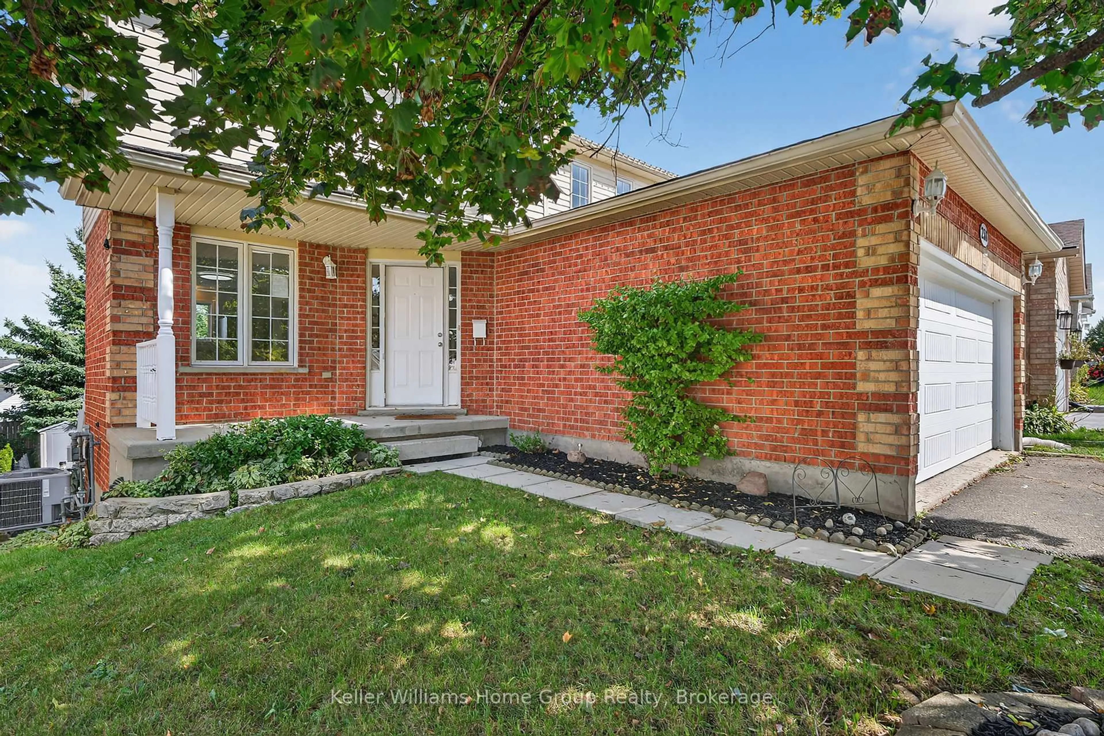 Home with brick exterior material, street for 238 Briarmeadow Dr, Kitchener Ontario N2A 4C4