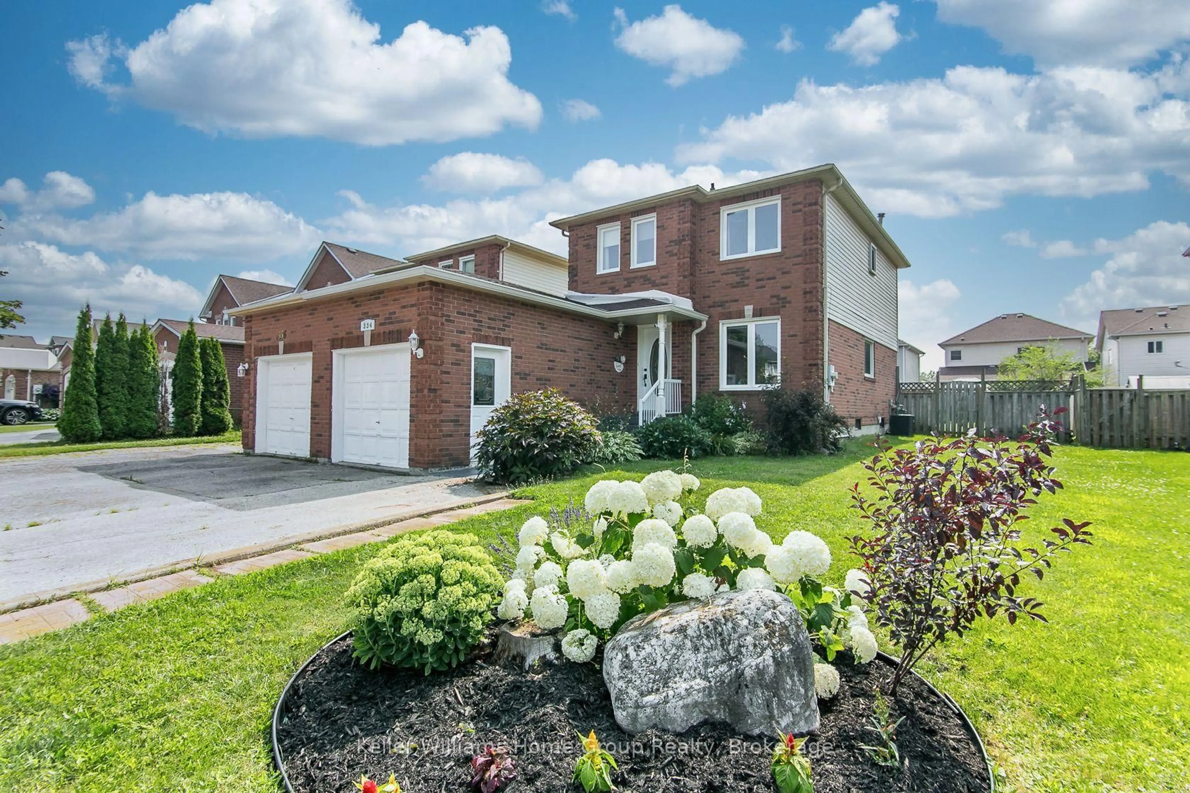 Home with brick exterior material, street for 334 Christopher Dr, Cambridge Ontario N1P 1B9