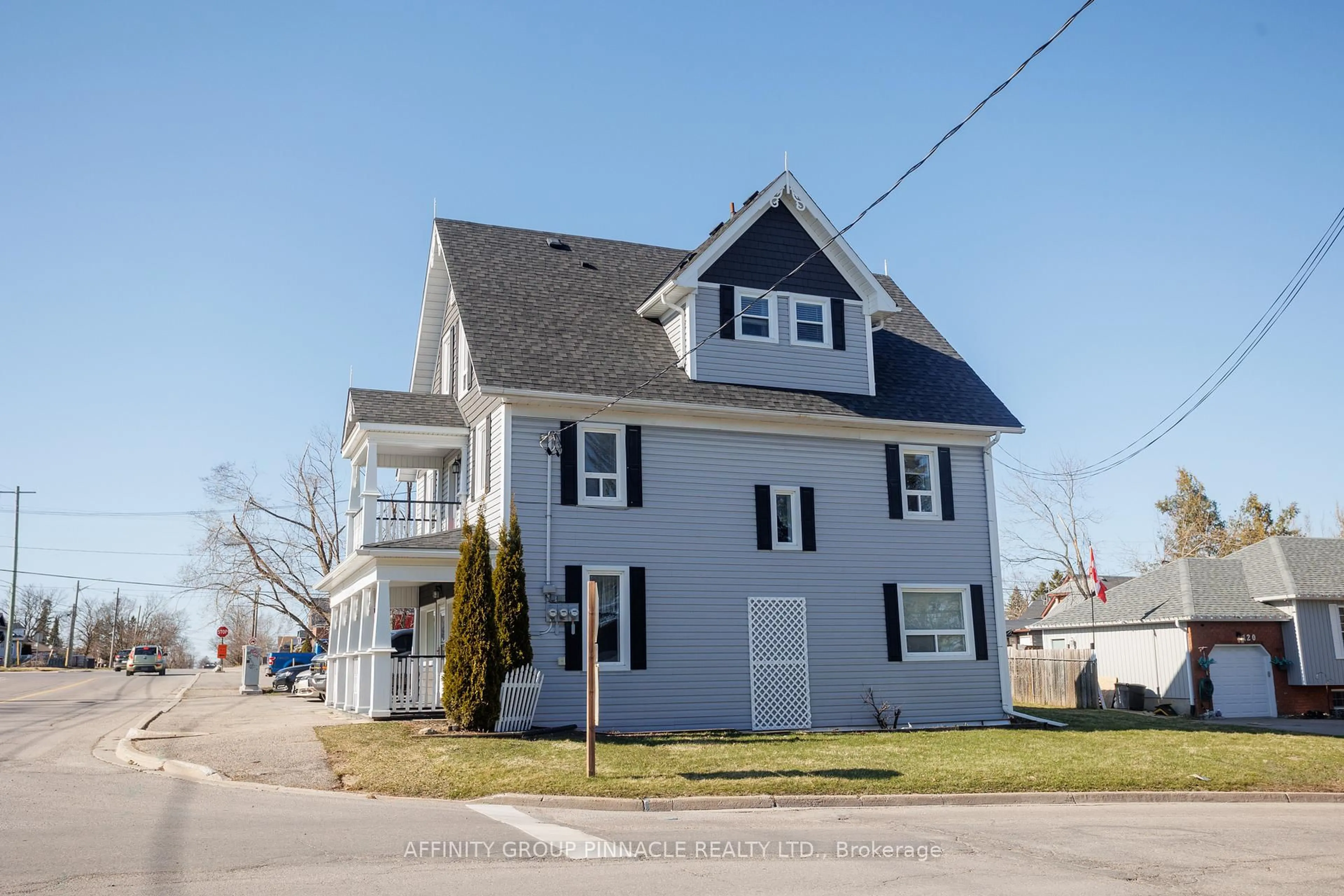 Home with vinyl exterior material, street for 16 St David St, Kawartha Lakes Ontario K9V 1N1