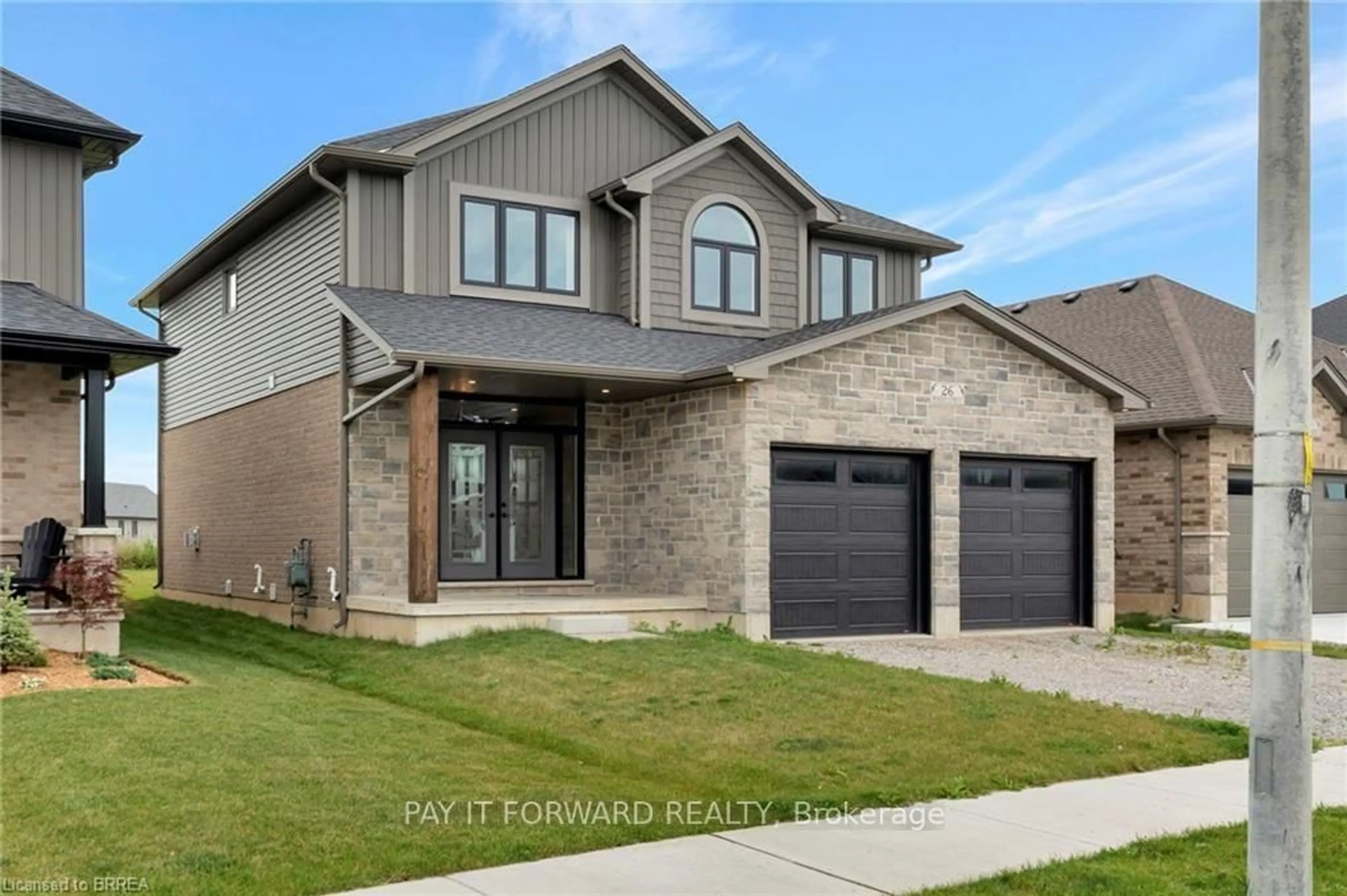 Home with brick exterior material, street for 26 McKeen St, Haldimand Ontario N0A 1J0