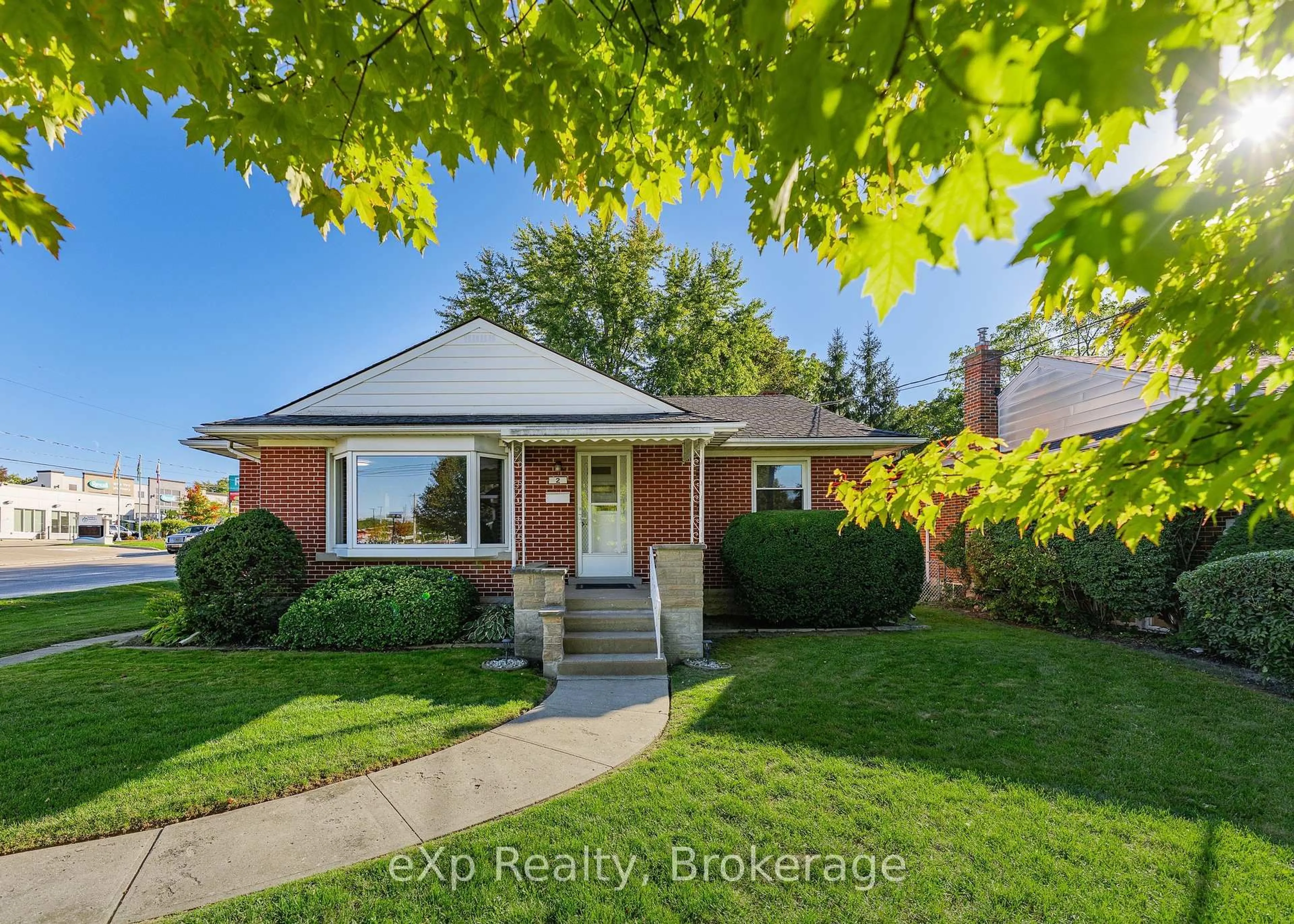 Home with brick exterior material, street for 2 Skov Cres, Guelph Ontario N1E 4B7