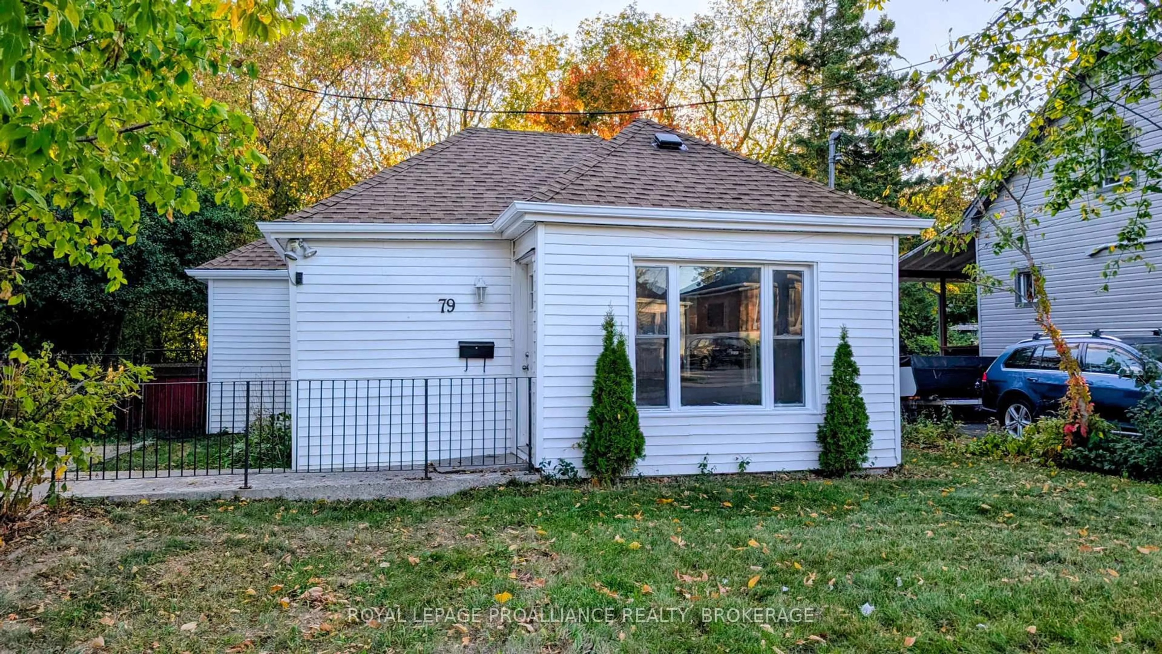 Home with vinyl exterior material, street for 79 McDonald Ave, Kingston Ontario K7M 1R2
