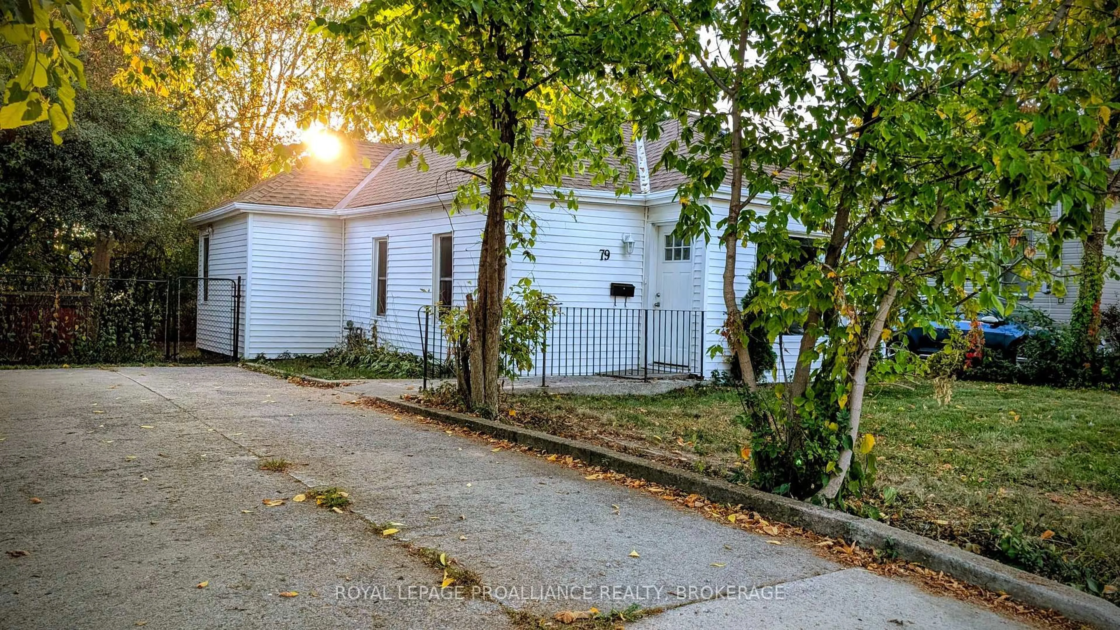 A pic from outside/outdoor area/front of a property/back of a property/a pic from drone, street for 79 McDonald Ave, Kingston Ontario K7M 1R2