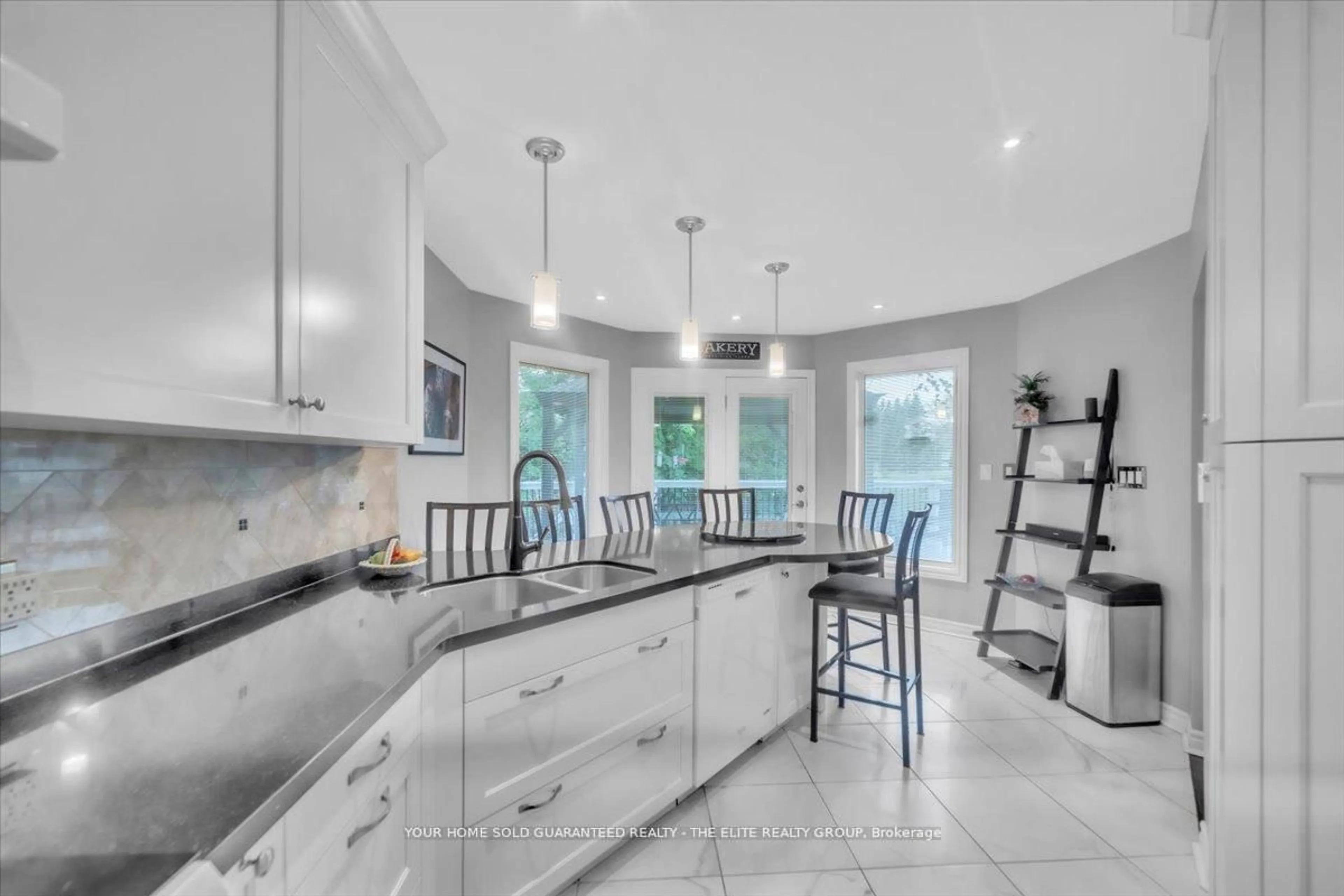 Contemporary kitchen, ceramic/tile floor for 1146 Line Ave, Pelham Ontario L3C 3C4