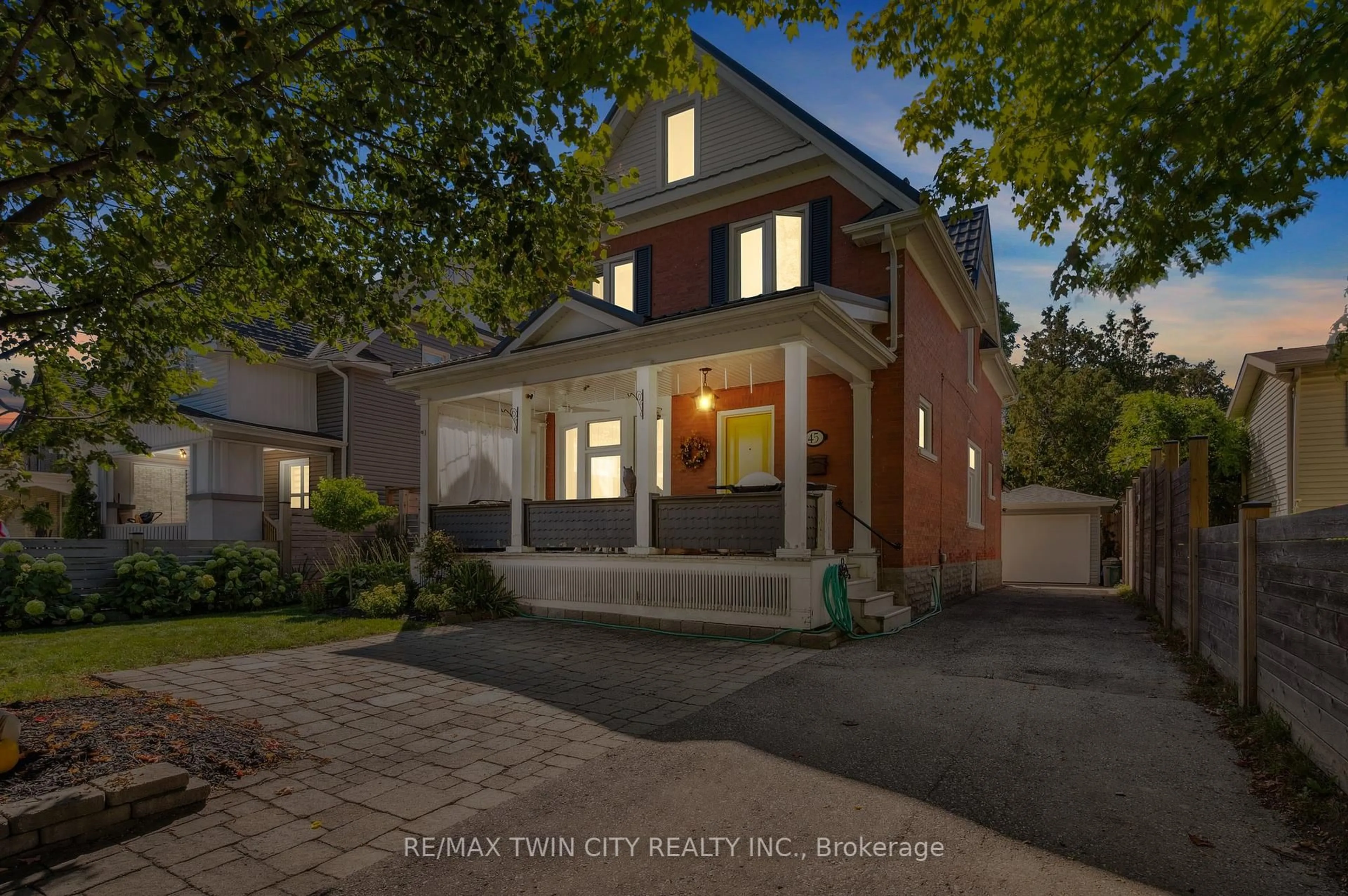 Home with brick exterior material, street for 45 Samuel St, Kitchener Ontario N2H 1P2
