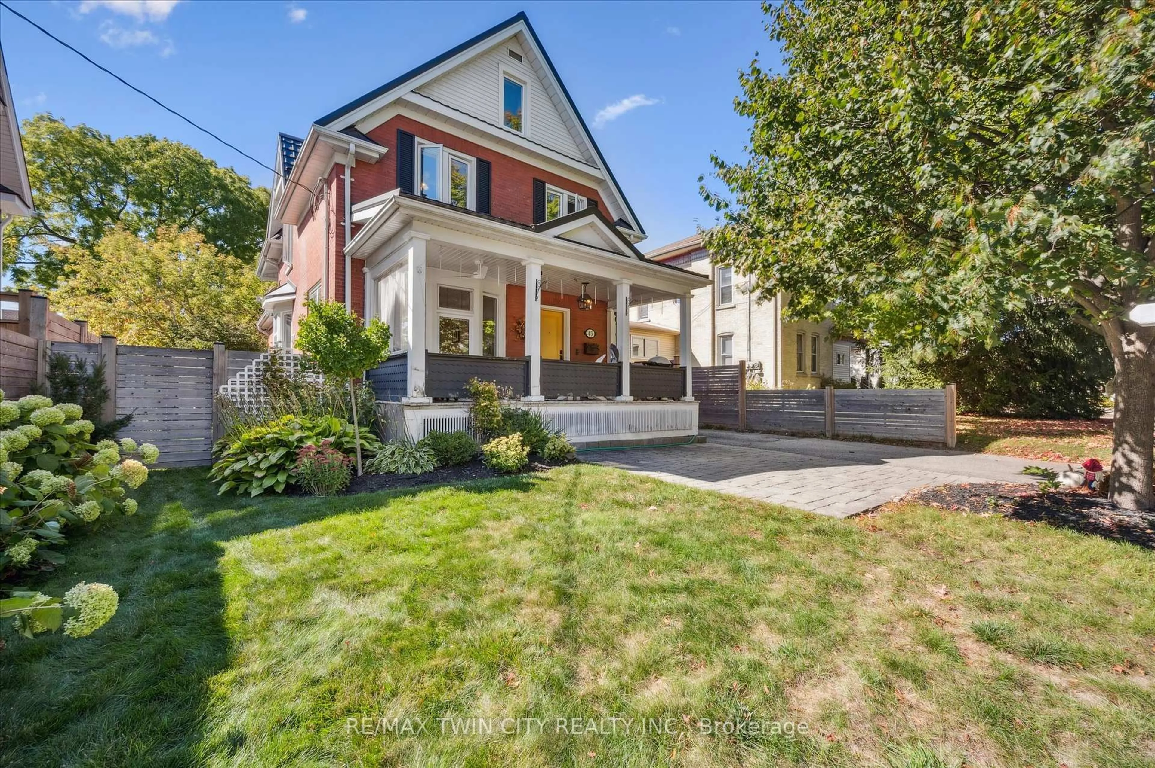 Home with brick exterior material, street for 45 Samuel St, Kitchener Ontario N2H 1P2