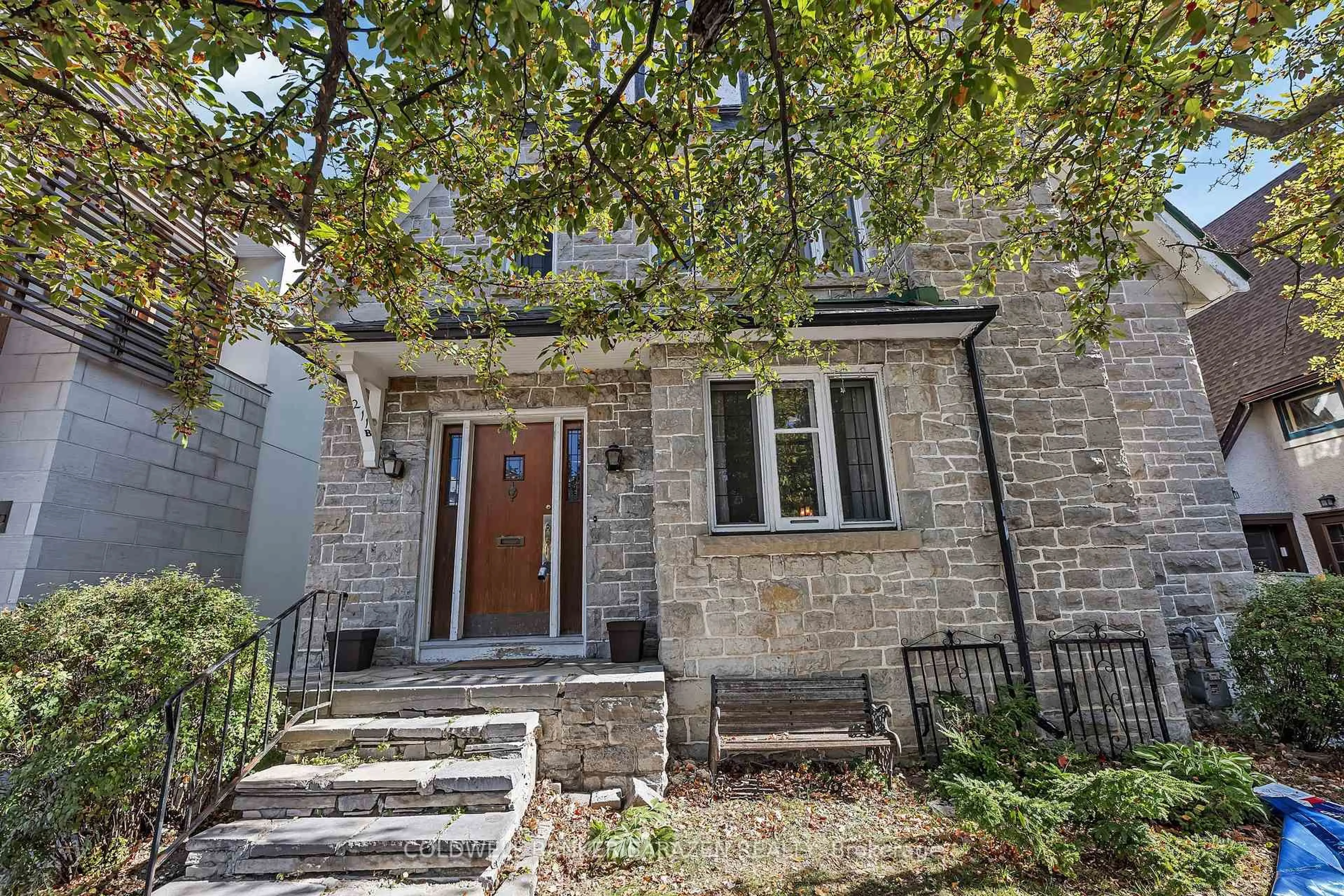 Home with brick exterior material, street for 211 B Melrose Ave, Ottawa Ontario K1Y 1V3
