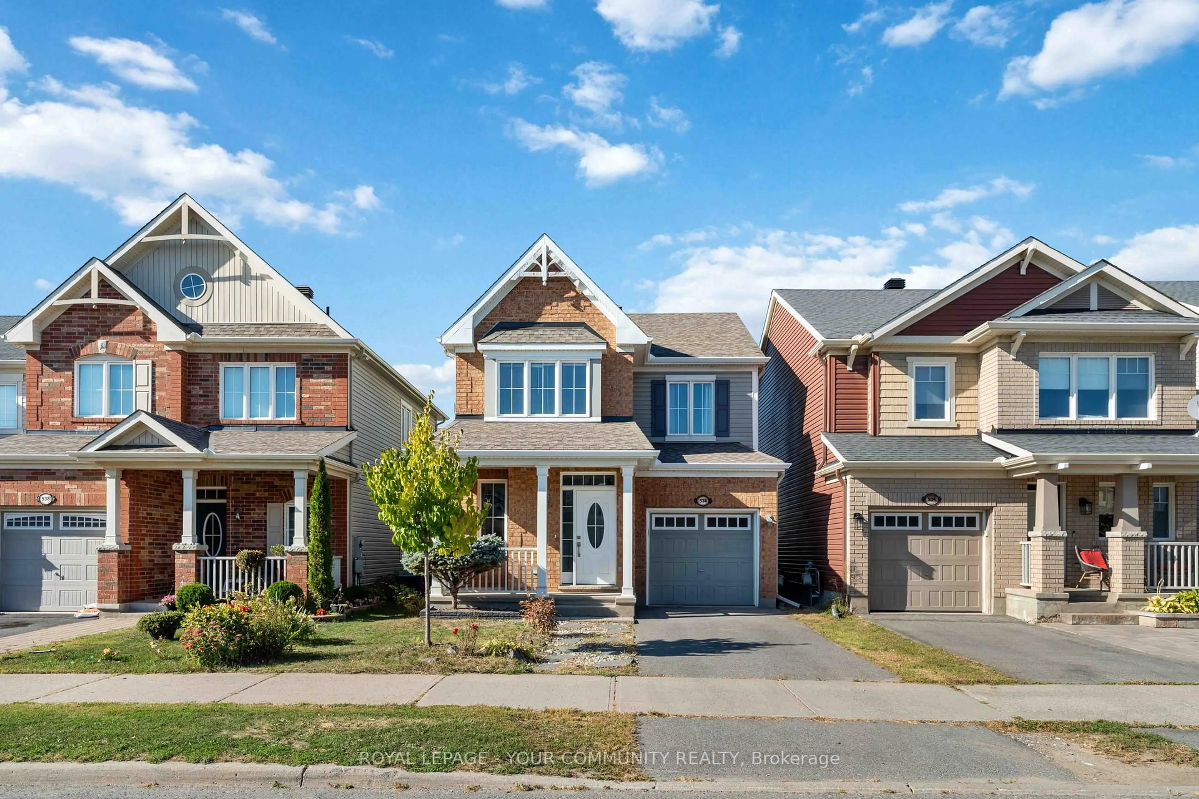Home with brick exterior material, street for 536 Dundonald Dr, Ottawa Ontario K2J 5X1