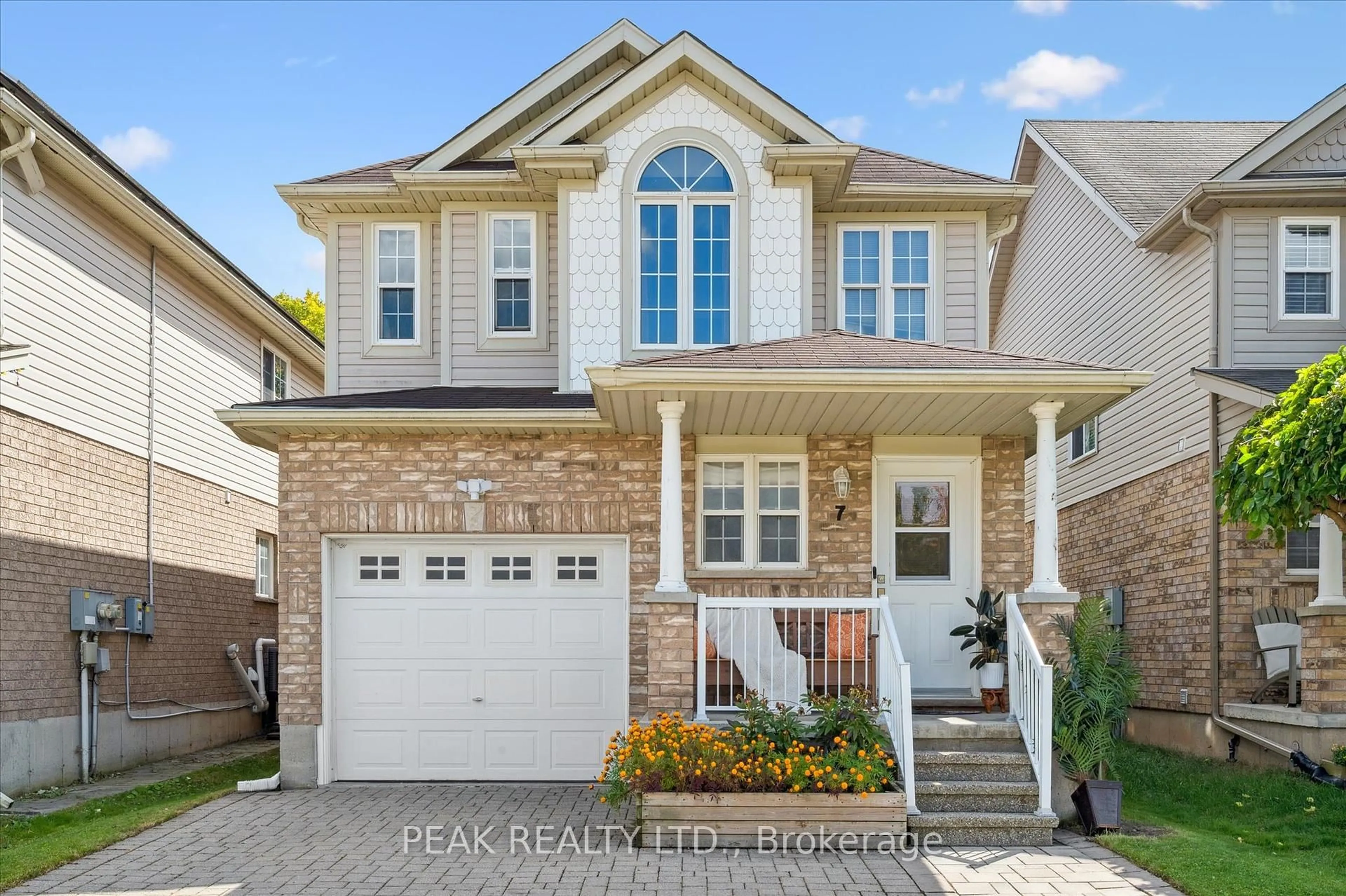 Home with brick exterior material, street for 7 Mahogany St, Kitchener Ontario N2E 3Z2