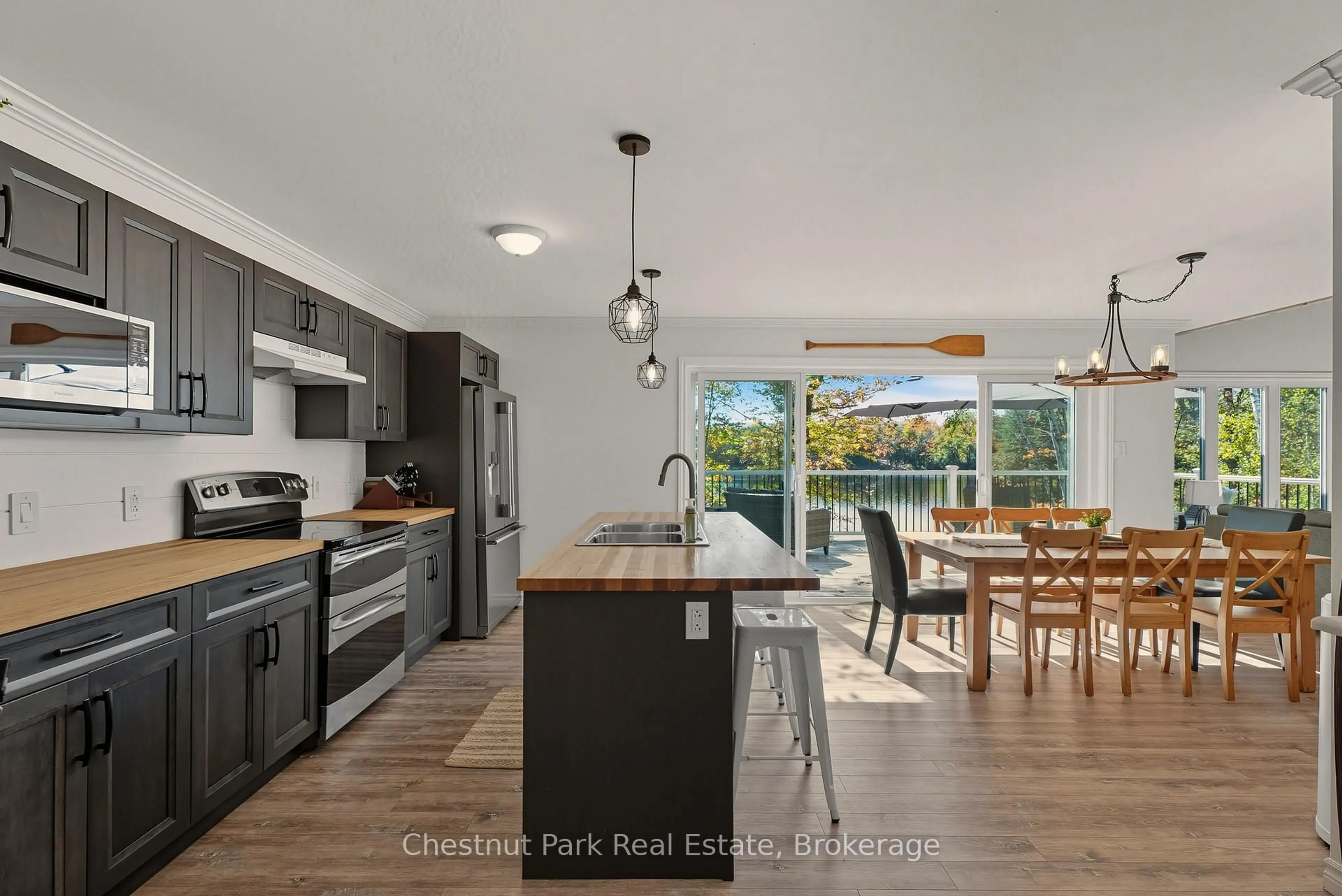 Open concept kitchen, unknown for 228 Stewart Lake Rd, Georgian Bay Ontario P0C 1H0