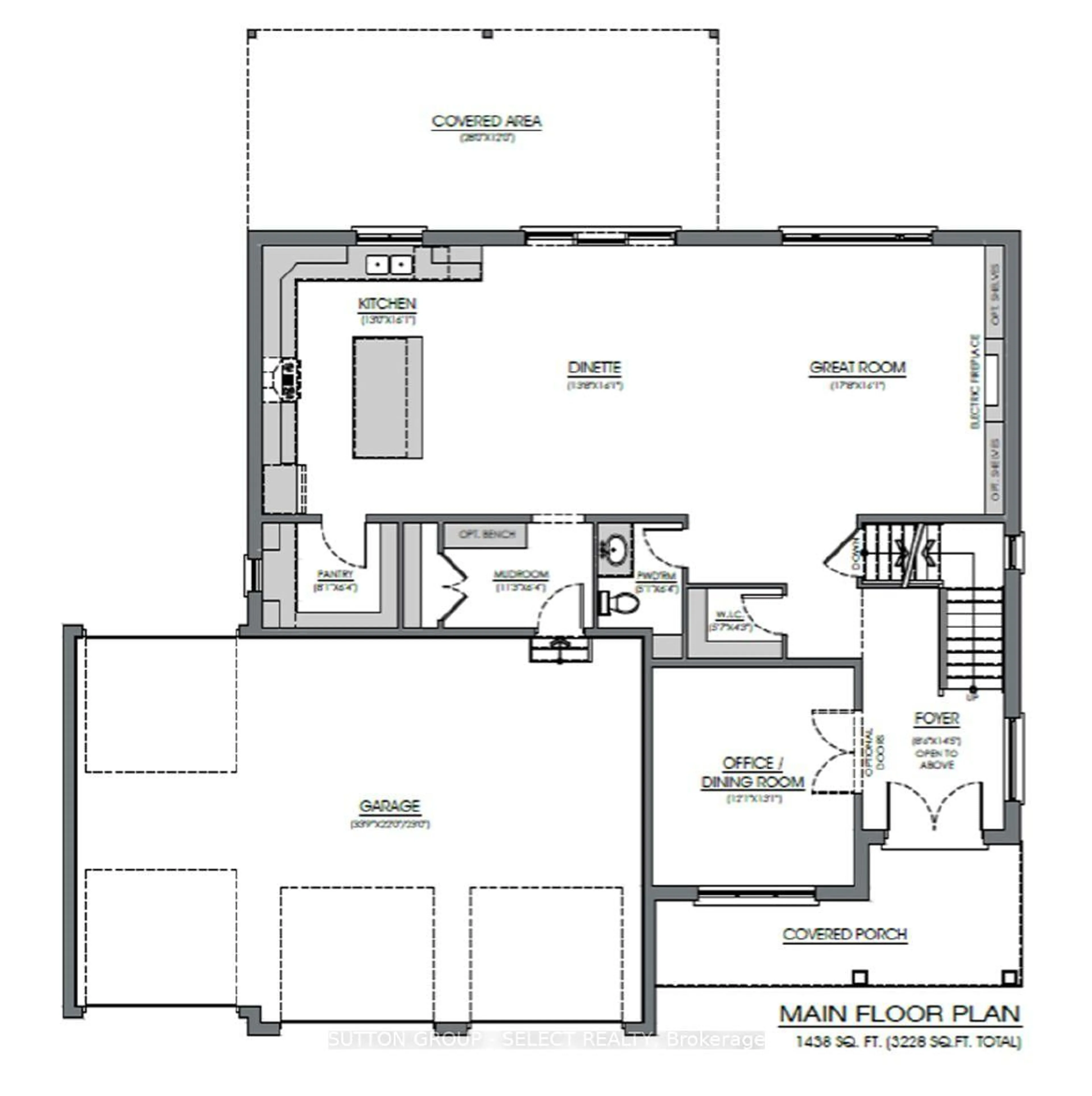 Floor plan for LOT 5 ROYAL Cres, Southwold Ontario N5P 3T2