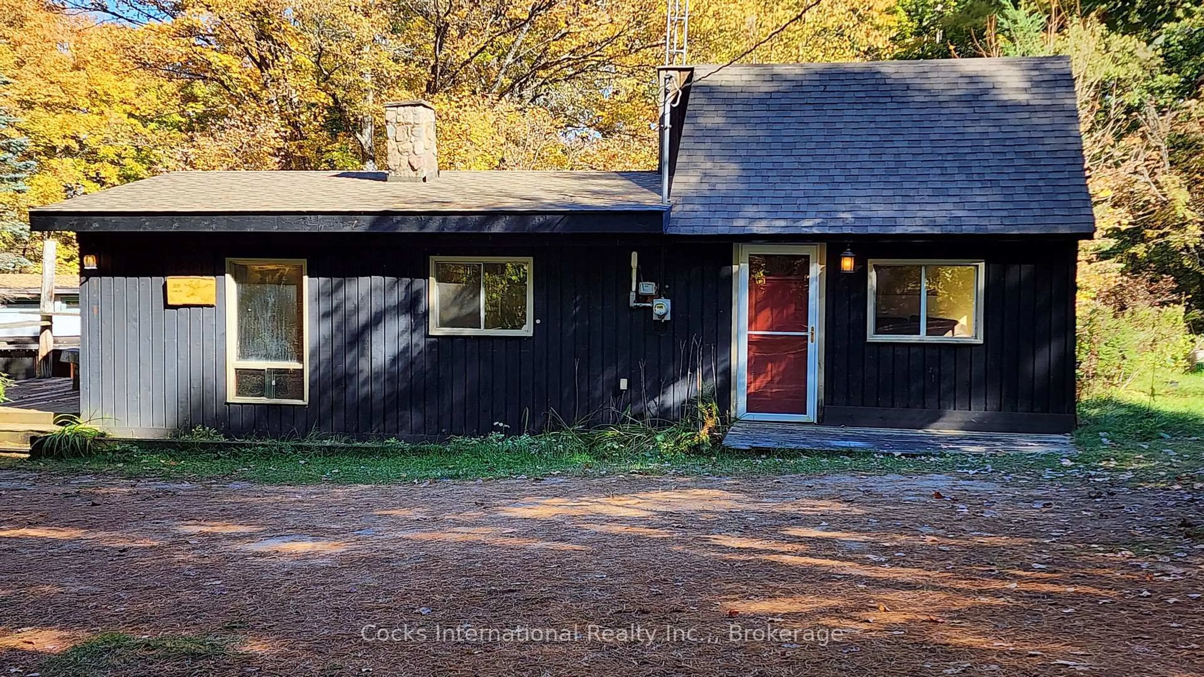 Home with vinyl exterior material, street for 205 Lockes Rd, Perry Ontario P0A 1R0