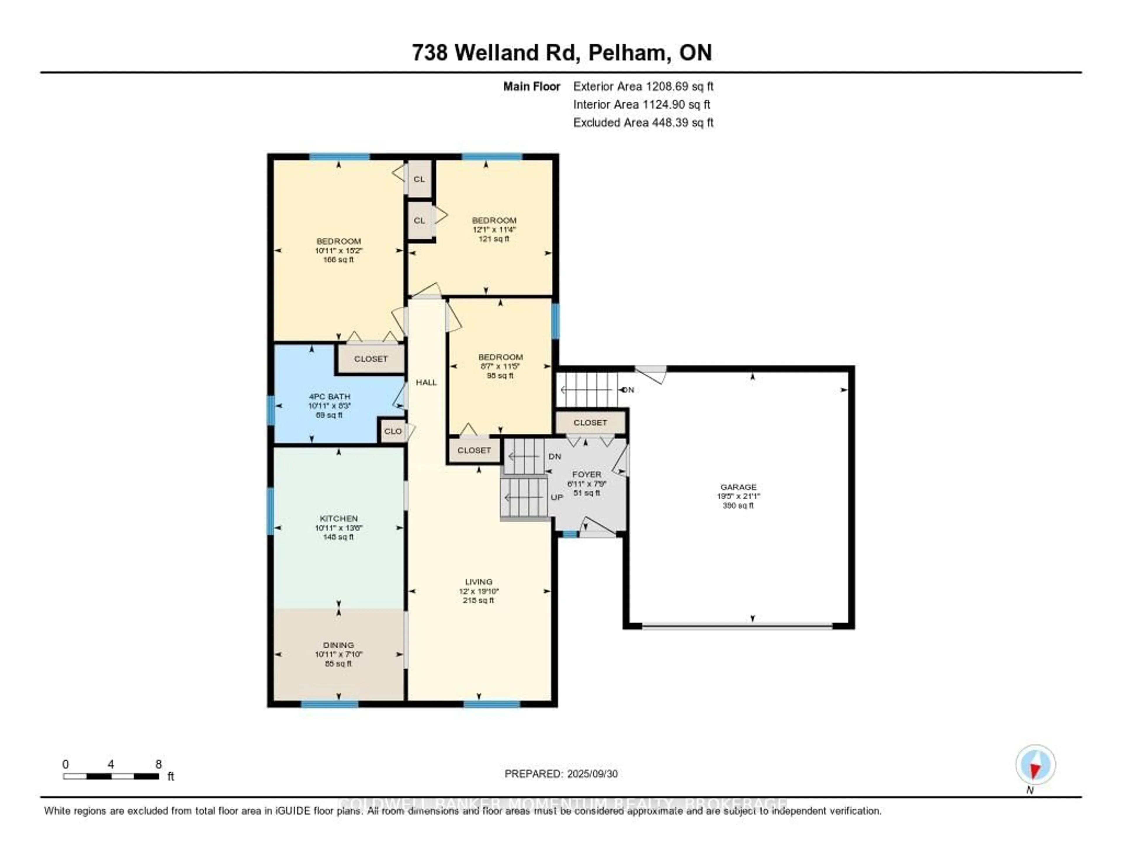 Floor plan for 738 Welland Rd, Pelham Ontario L0S 1C0