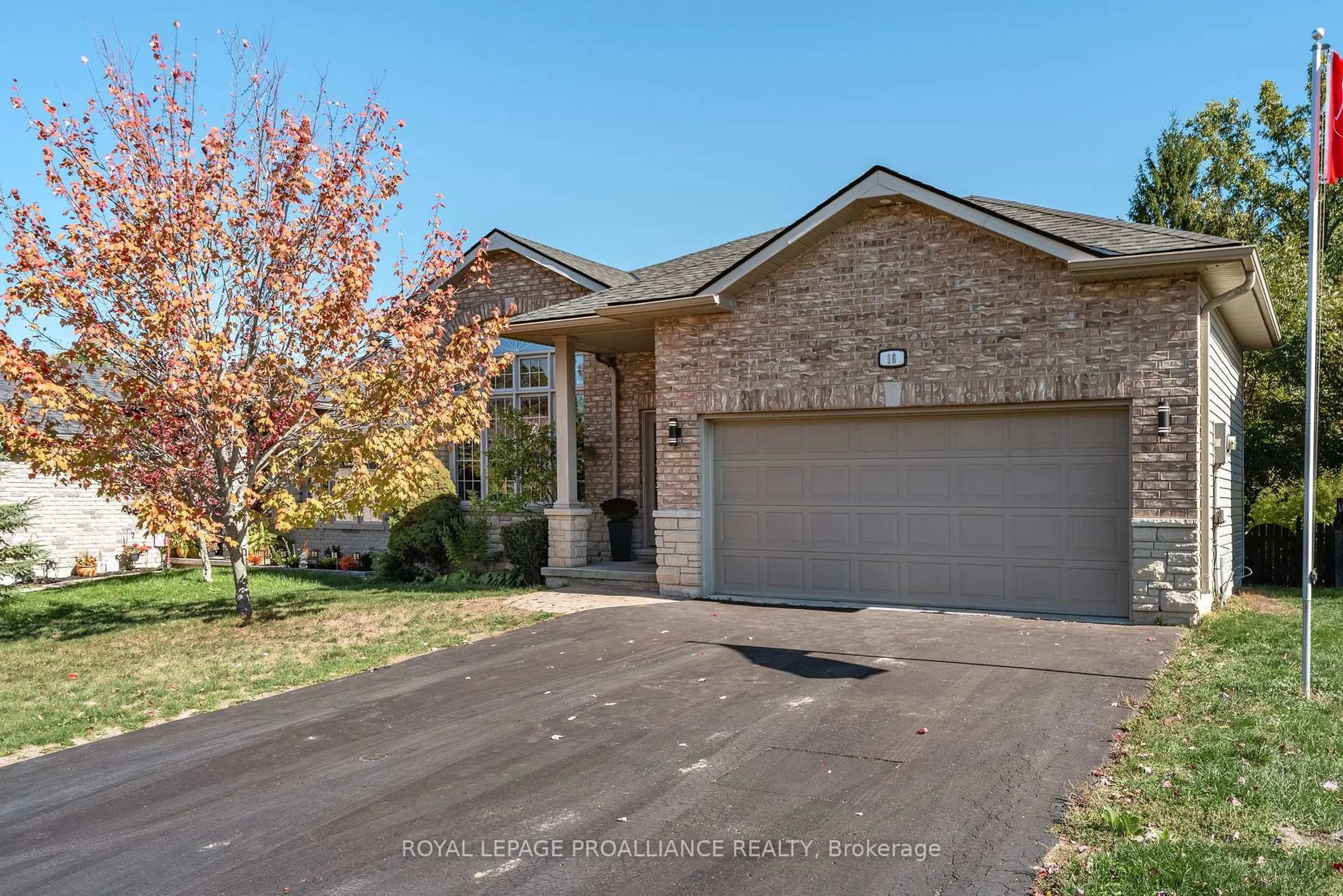 Home with brick exterior material, street for 16 Kyle Crt, Hastings Ontario K0K 2C0