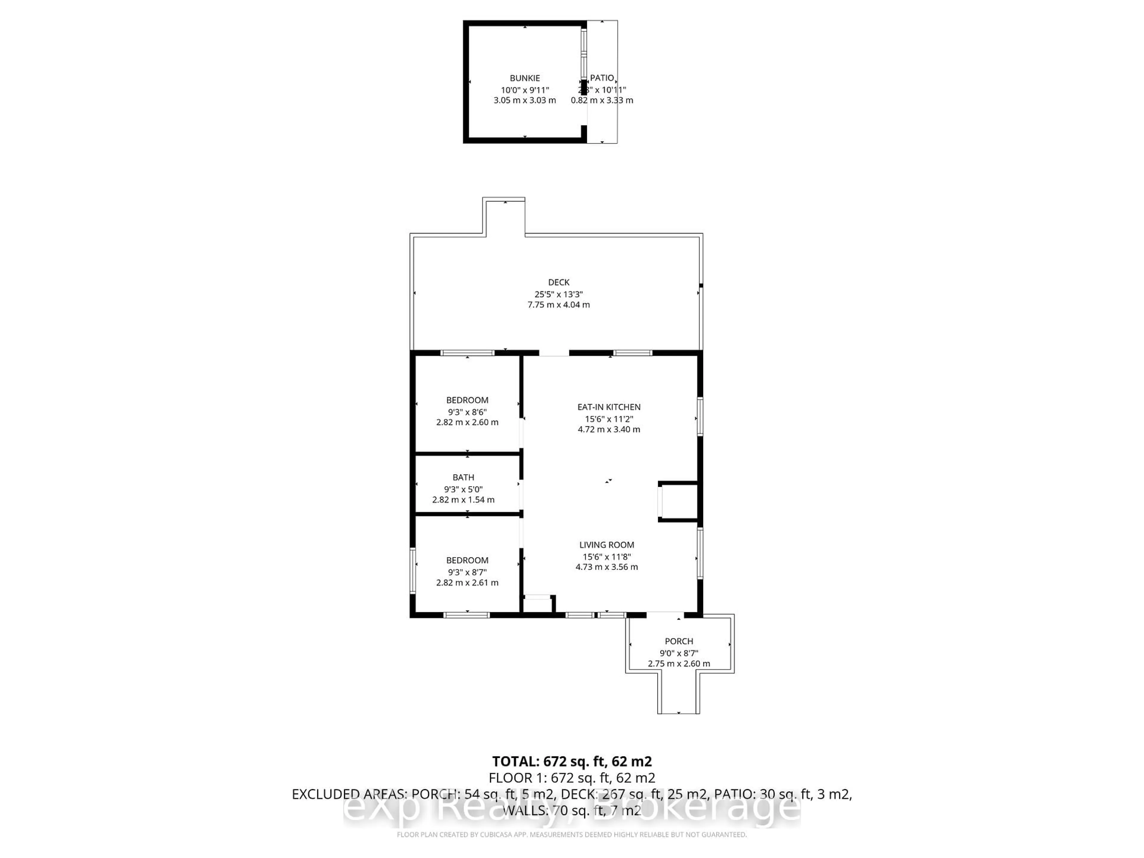 Floor plan for 61 Robert Rd, Huntsville Ontario P1H 1L4