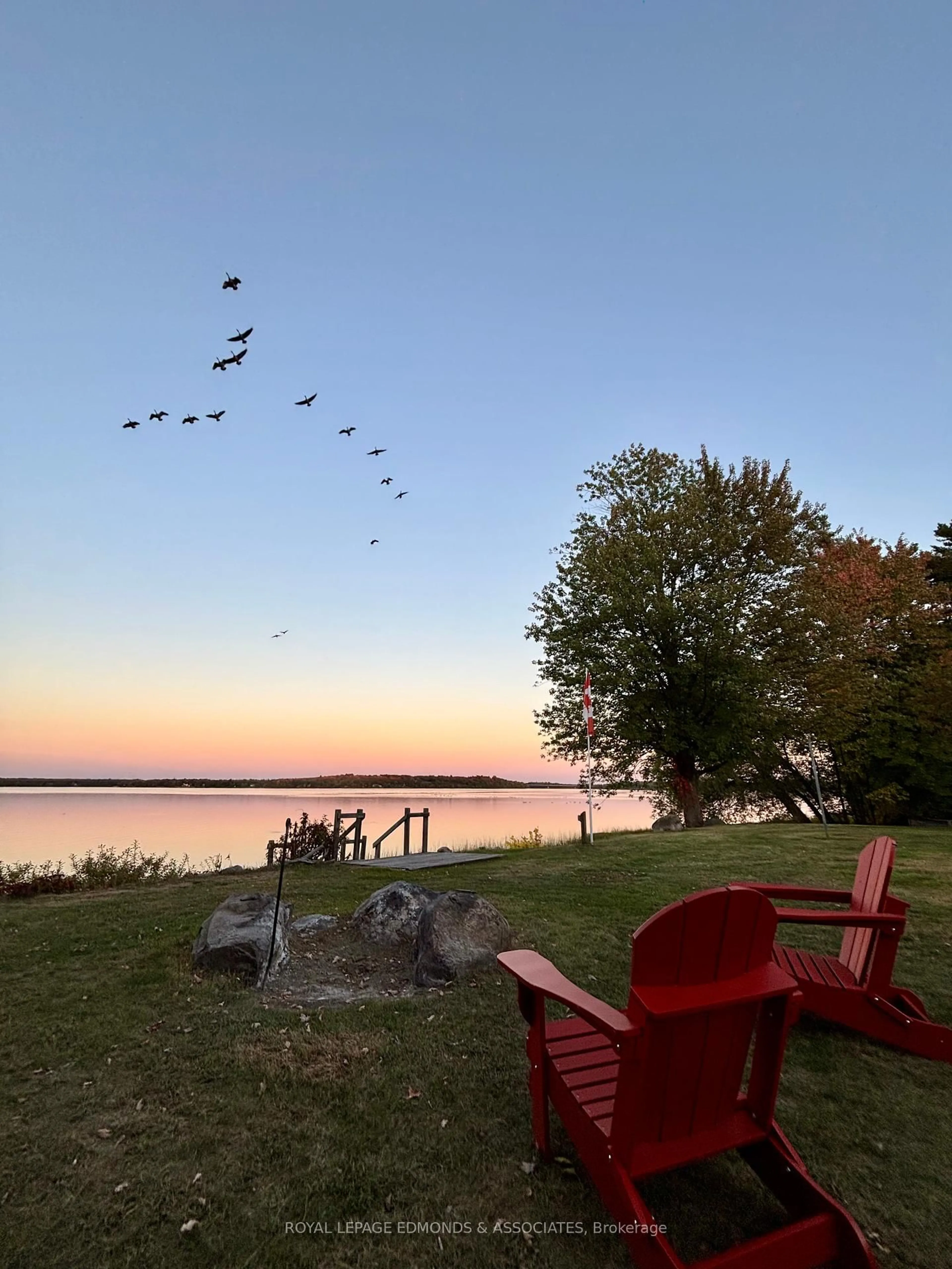 A pic from outside/outdoor area/front of a property/back of a property/a pic from drone, water/lake/river/ocean view for 1227 Burns Dr, Pembroke Ontario K8A 7M9