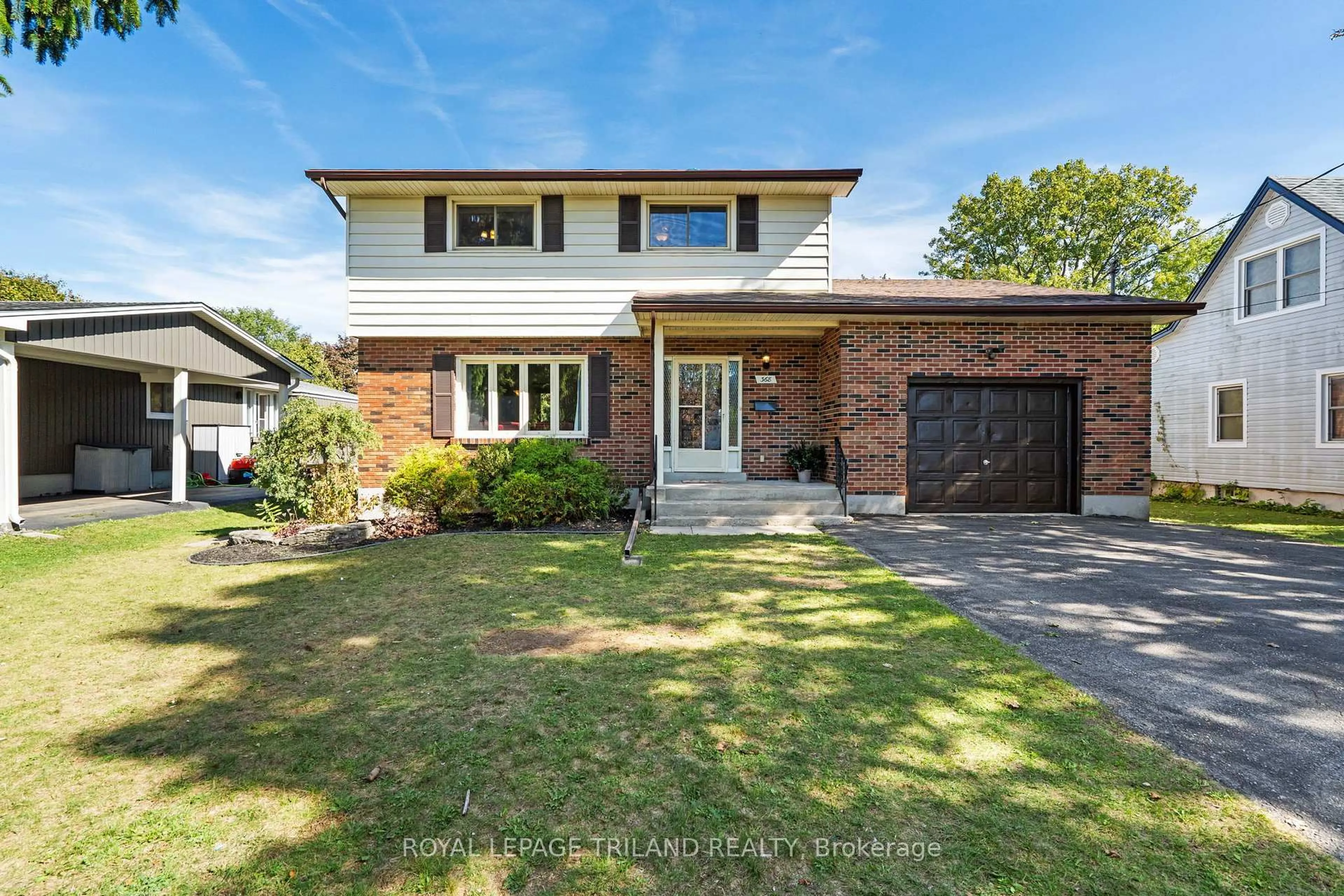 Home with brick exterior material, street for 368 Kenmore Pl, London East Ontario N5Y 1V2