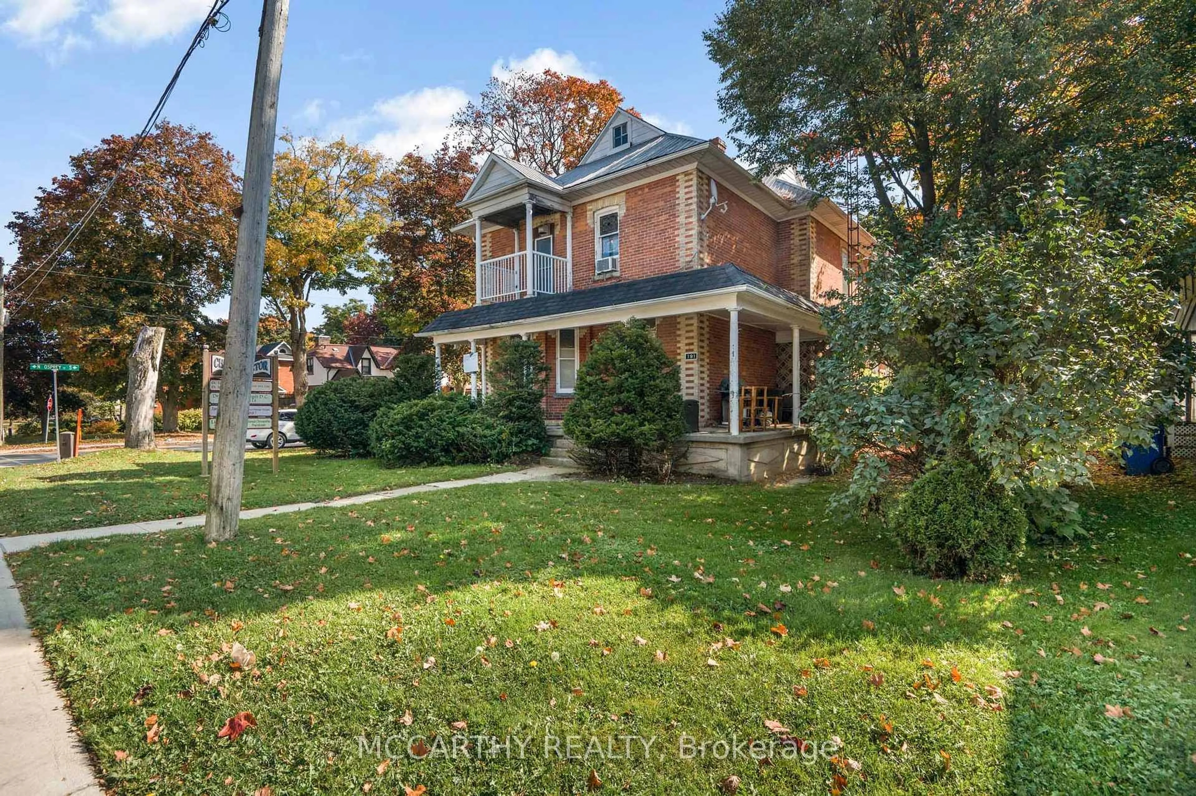 Home with brick exterior material, street for 191 Main St, Southgate Ontario N0C 1B0