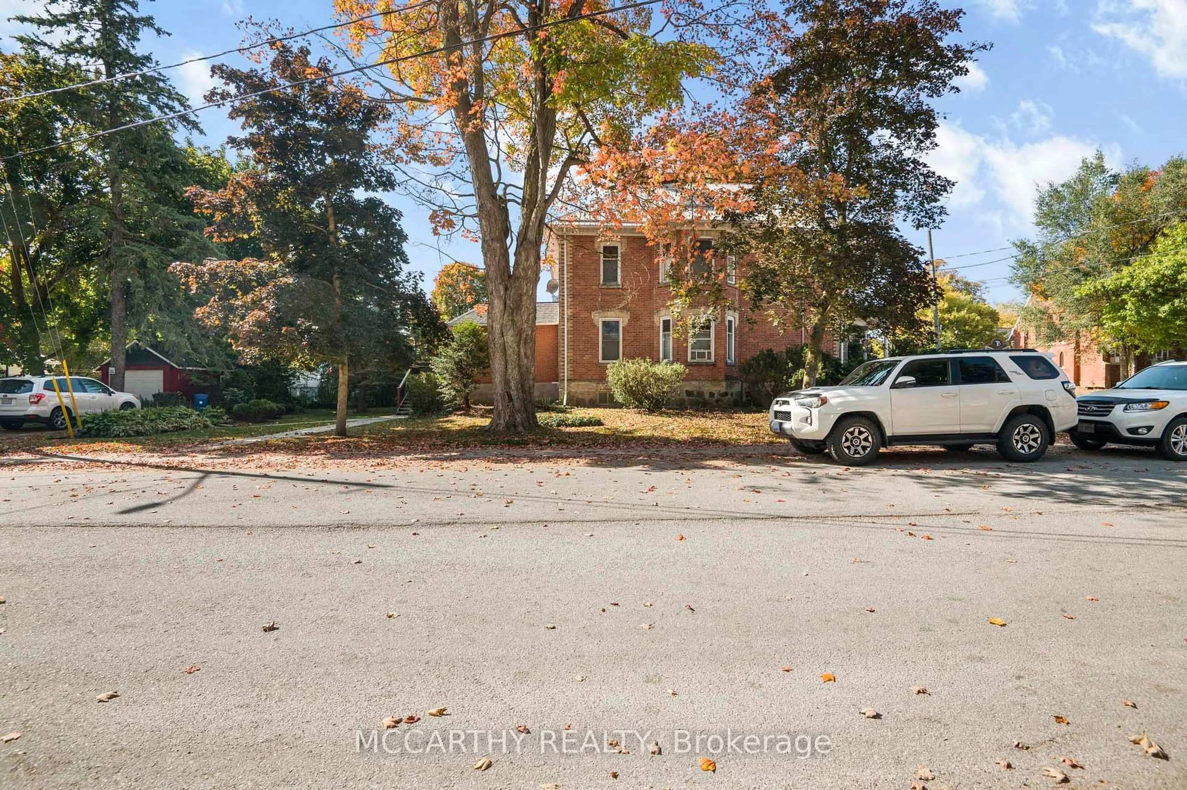 A pic from outside/outdoor area/front of a property/back of a property/a pic from drone, street for 191 Main St, Southgate Ontario N0C 1B0