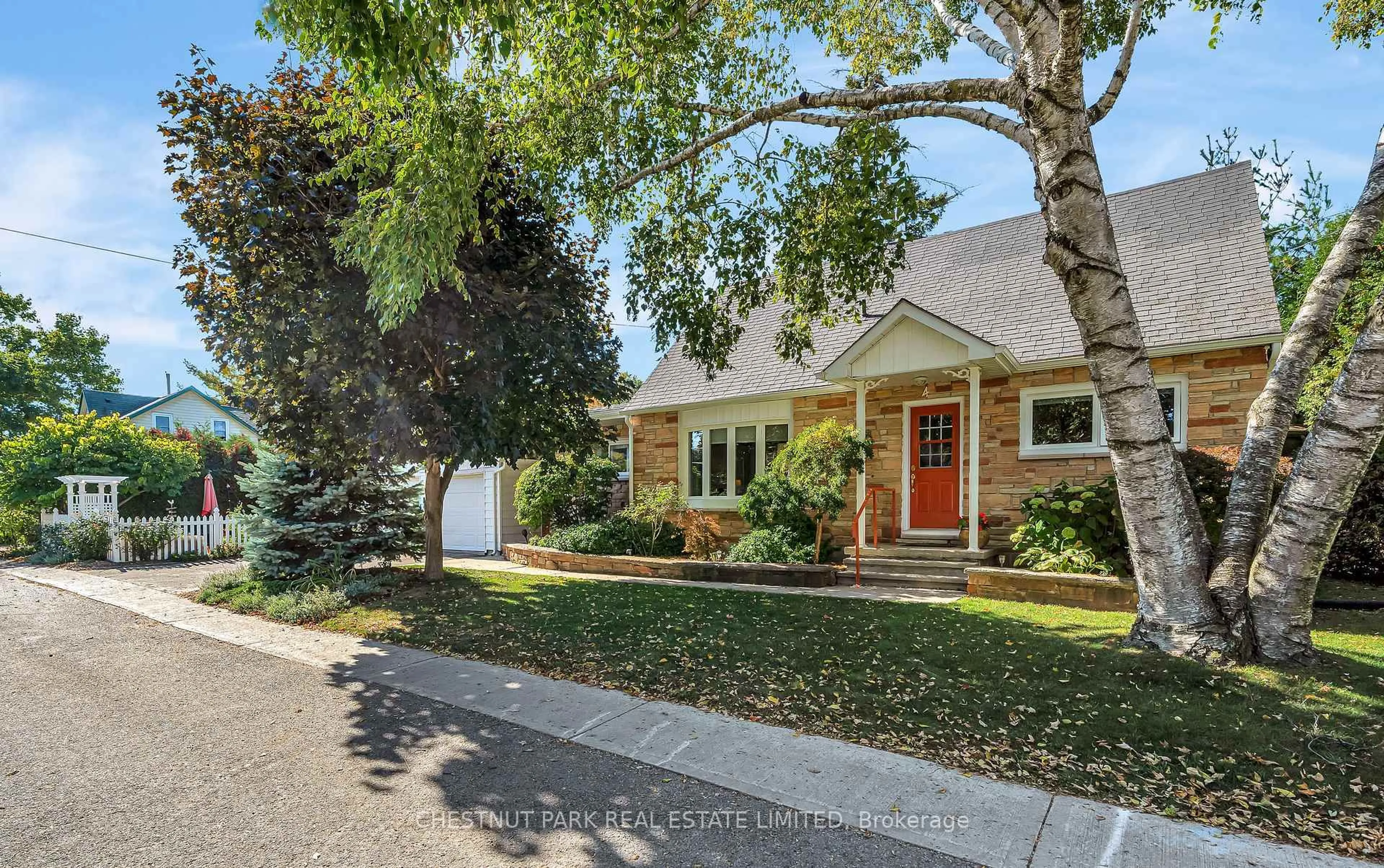 Home with brick exterior material, street for 4 Elm St, Prince Edward County Ontario K0K 2T0