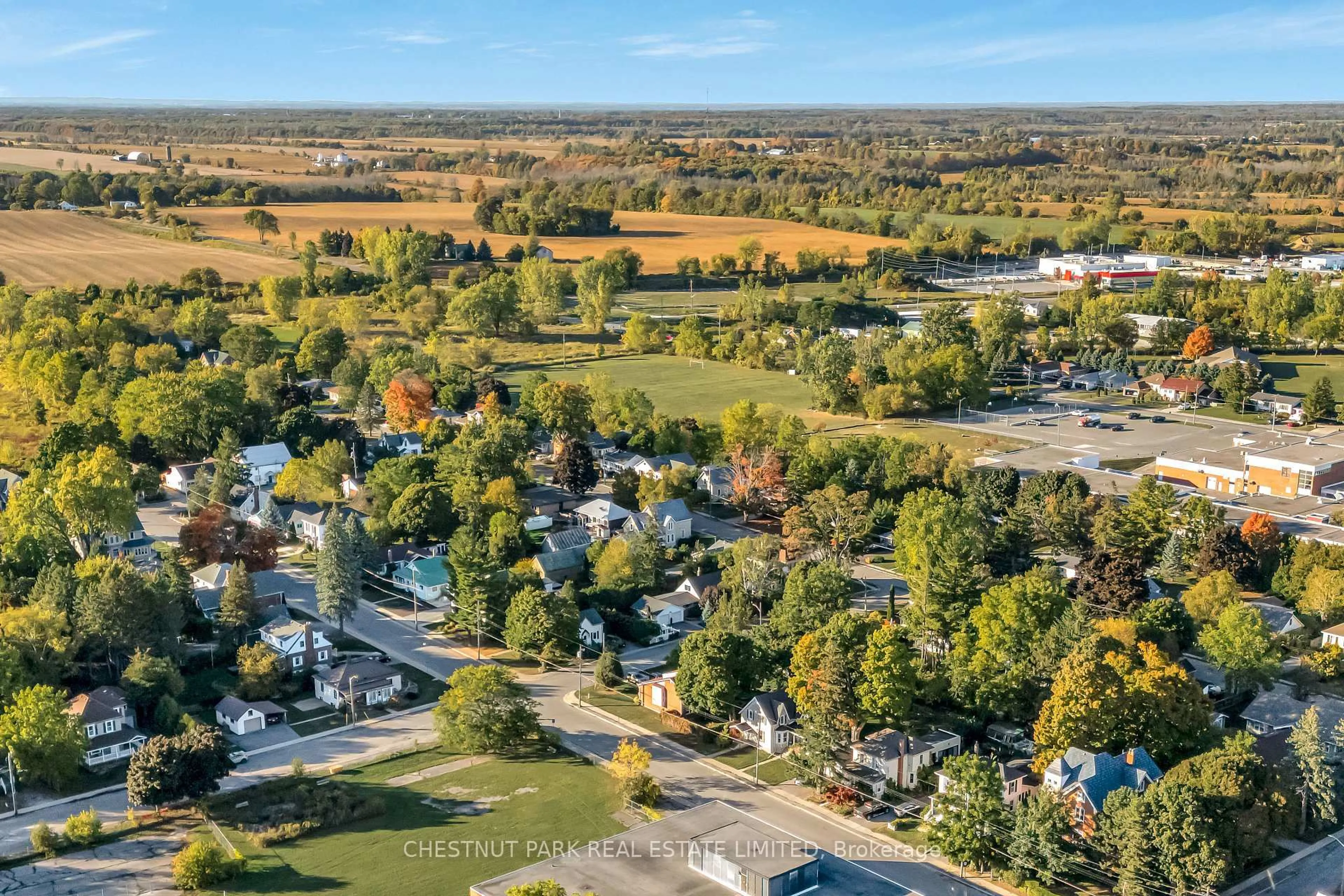 A pic from outside/outdoor area/front of a property/back of a property/a pic from drone, unknown for 4 Elm St, Prince Edward County Ontario K0K 2T0