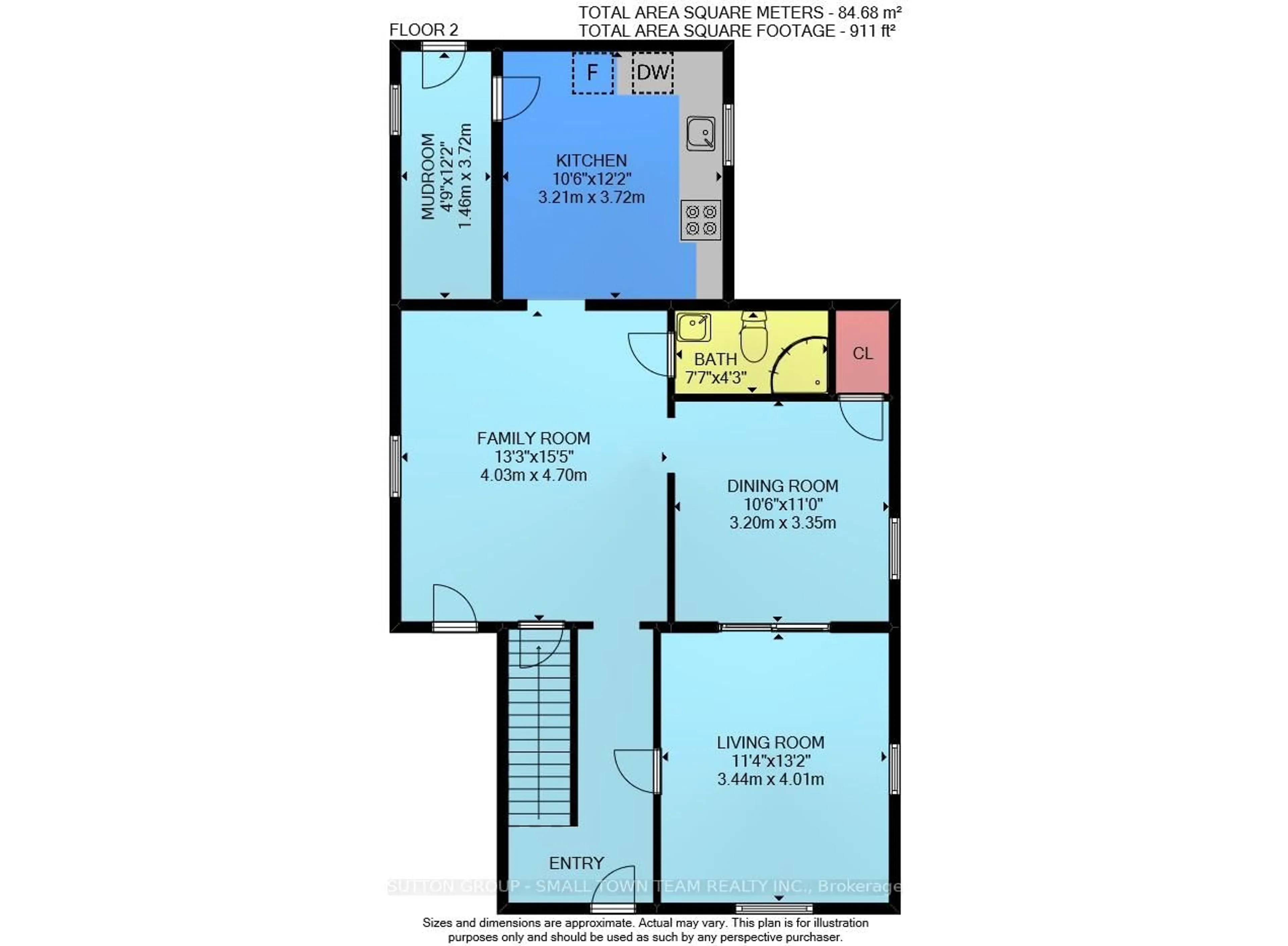 Floor plan for 50 Huron St, South Huron Ontario N0M 1S2